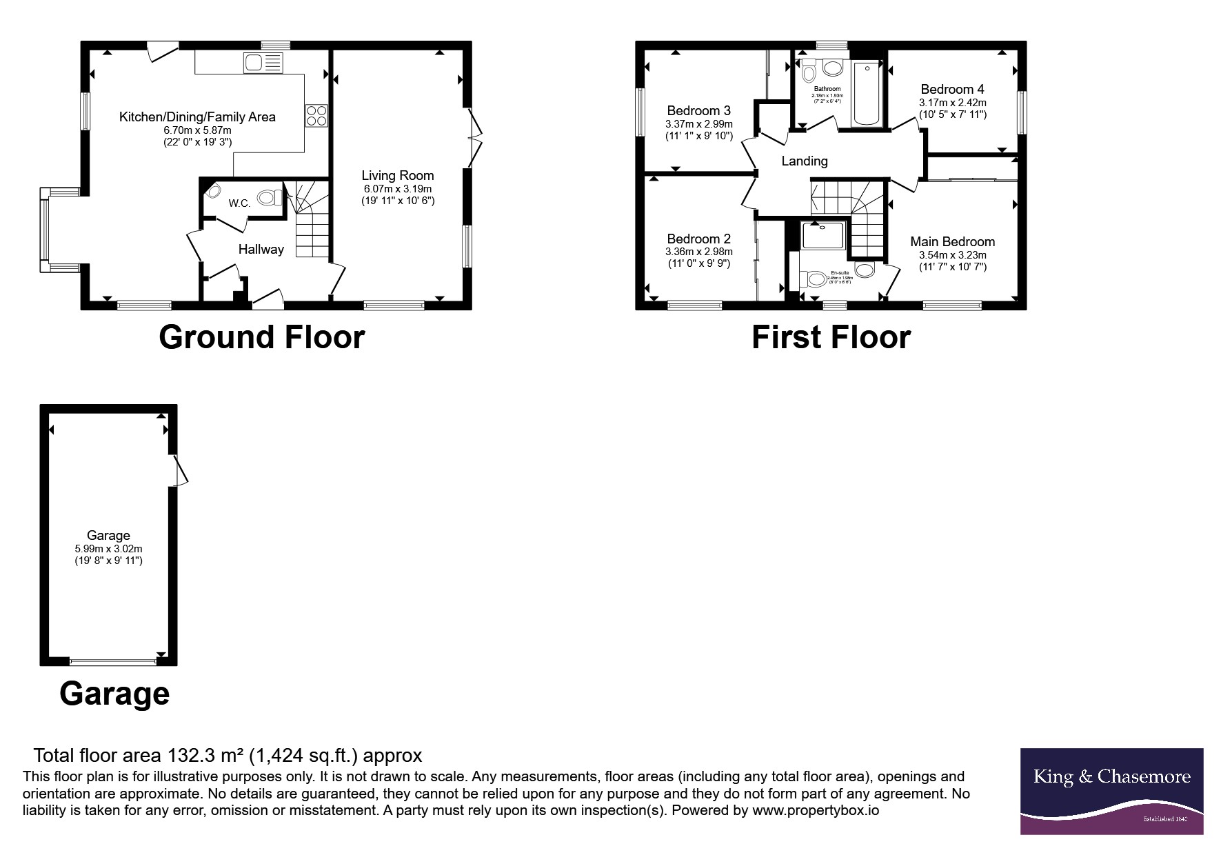 22, Vespasian Close, Chichester floorplan