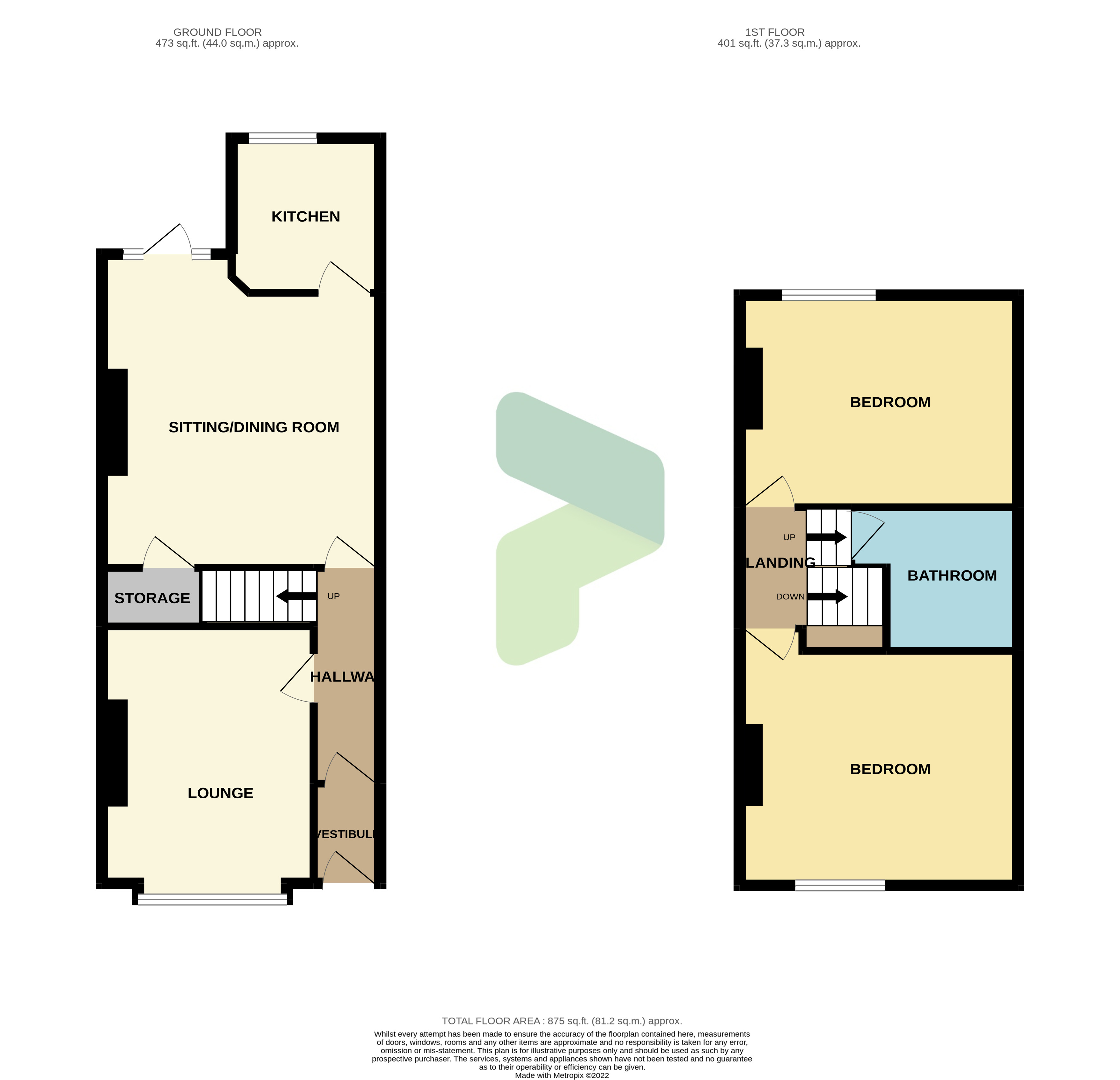 14, Windsor Road, Darwen floorplan