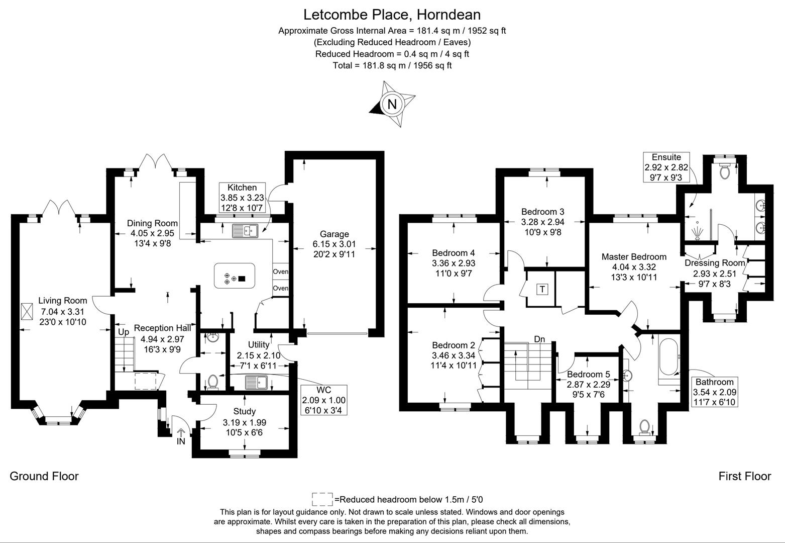 31, Letcombe Place, Waterlooville floorplan