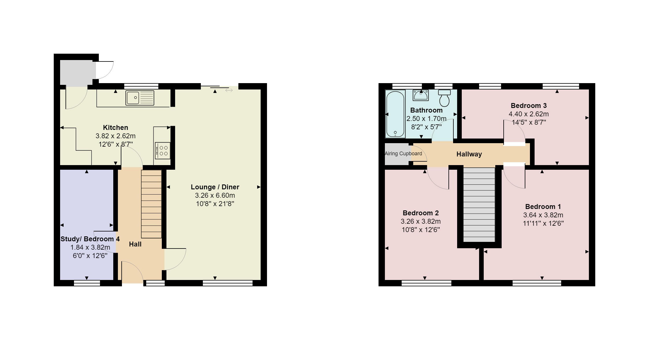 3 Bedrooms Terraced house for sale in Willow Close, Northgate, Crawley RH10