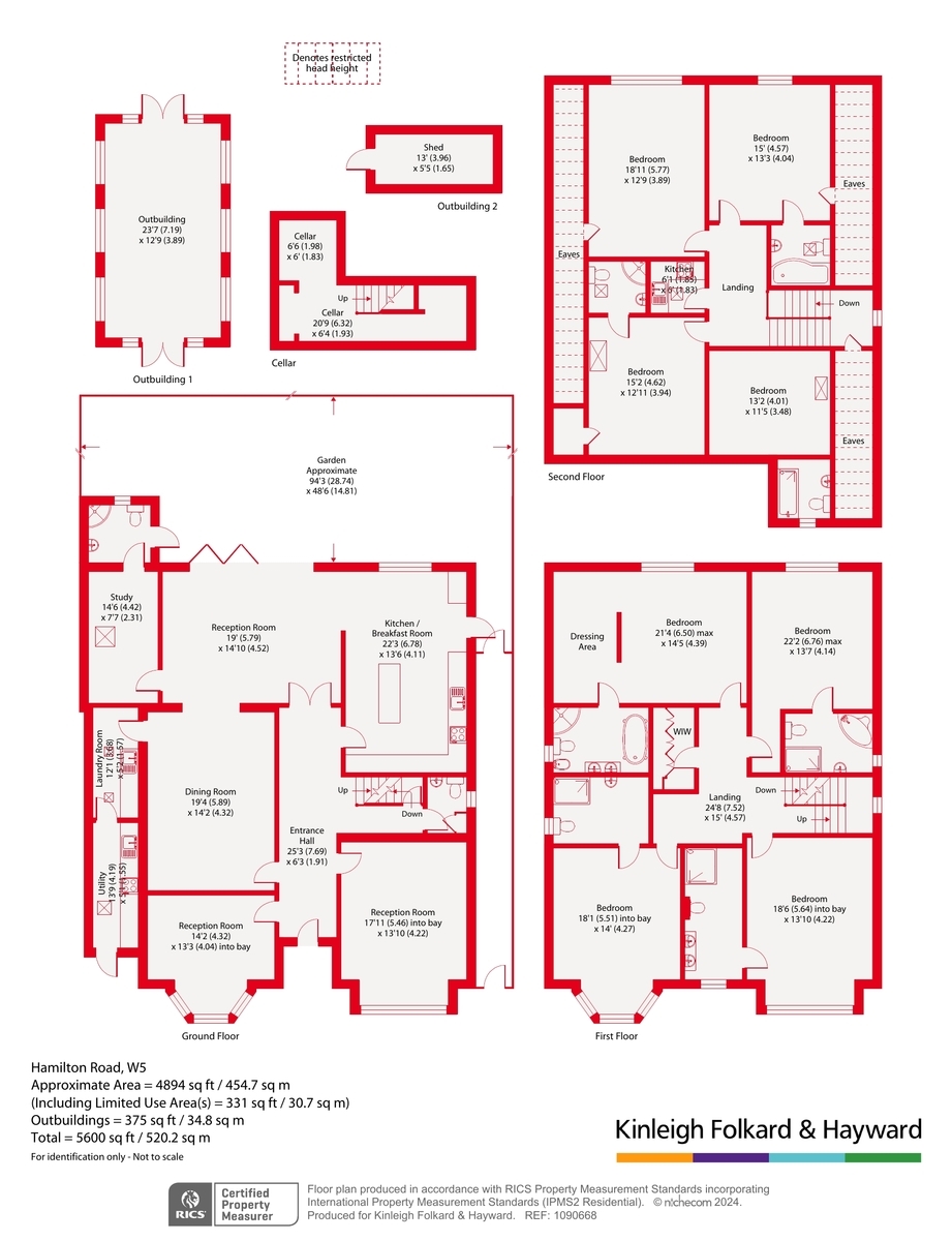 33, Hamilton Road, London floorplan
