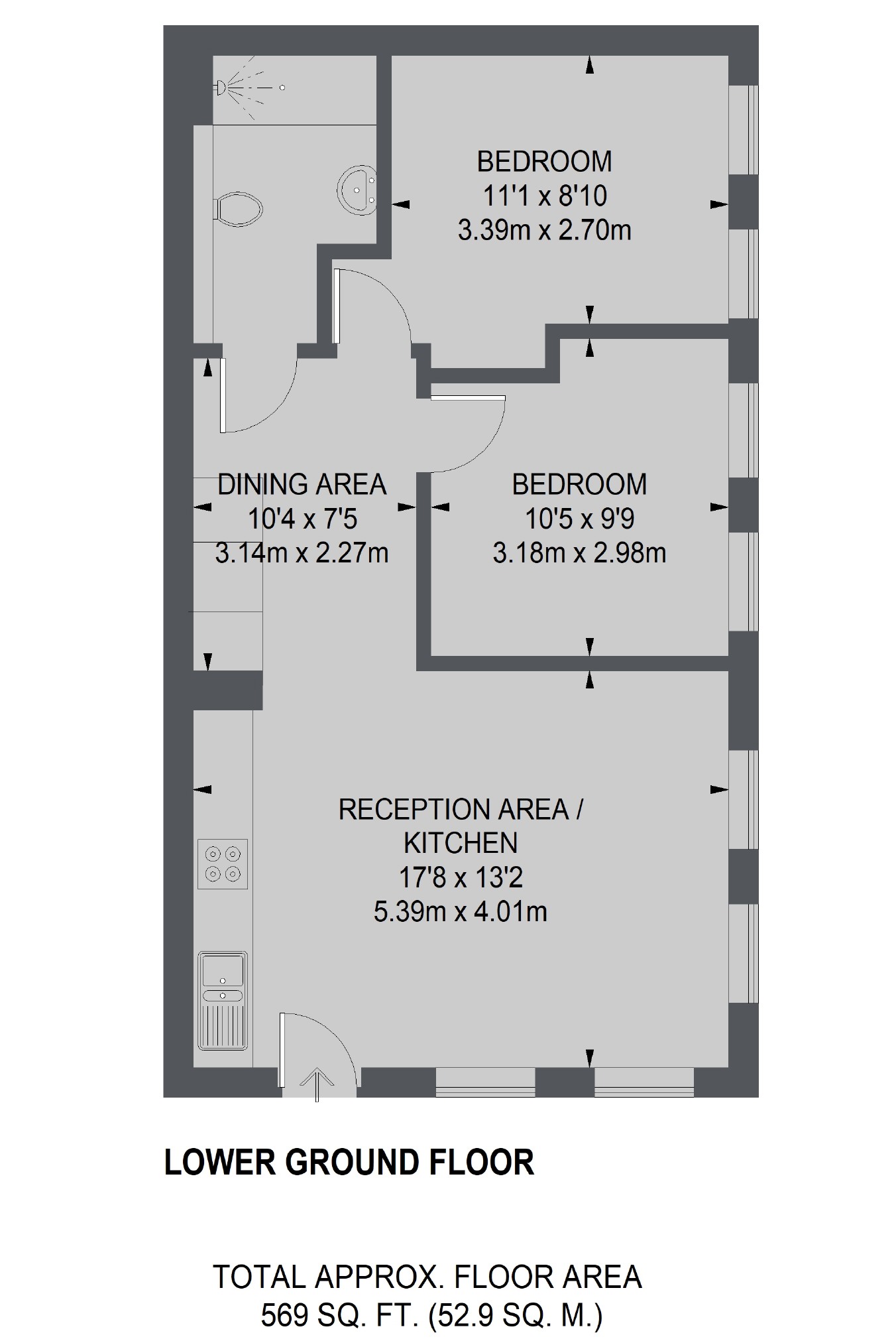 2 Bedrooms Flat for sale in Oldham Terrace, London W3