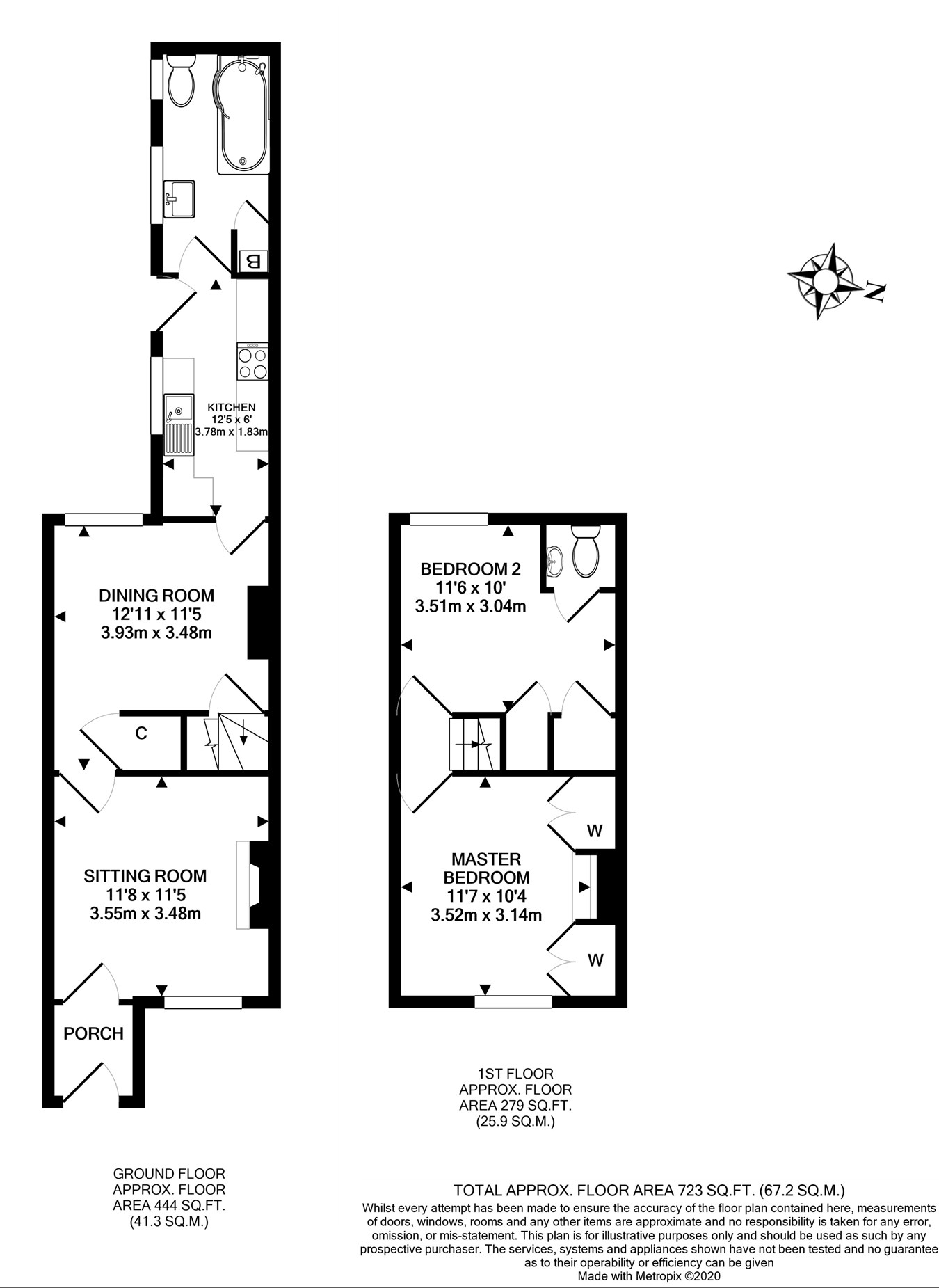 2 bed terraced house for sale in Breech Lane, Walton On The Hill