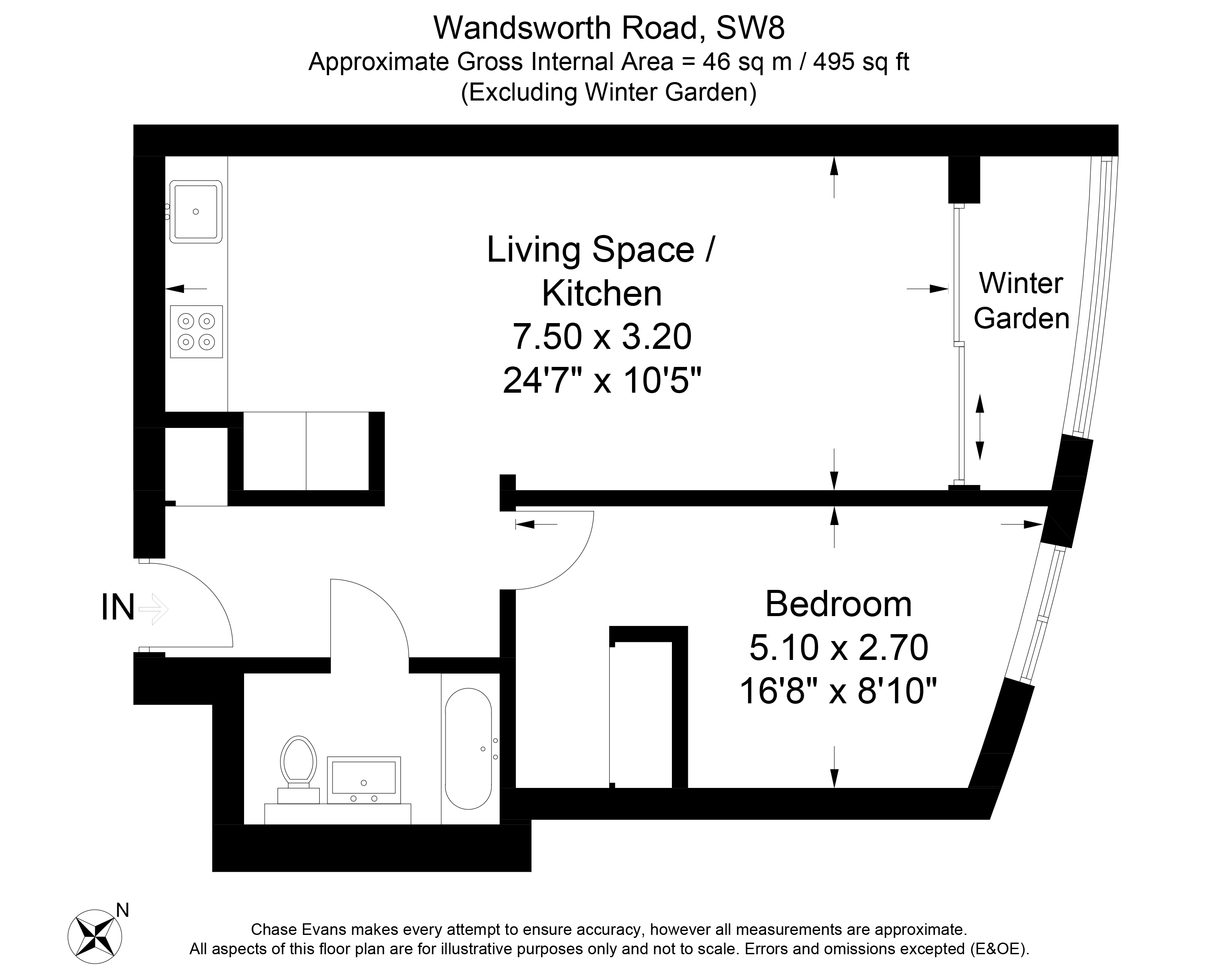 1 Bedrooms Flat to rent in Sky Gardens, Wandsworth Road, Nine Elms SW8