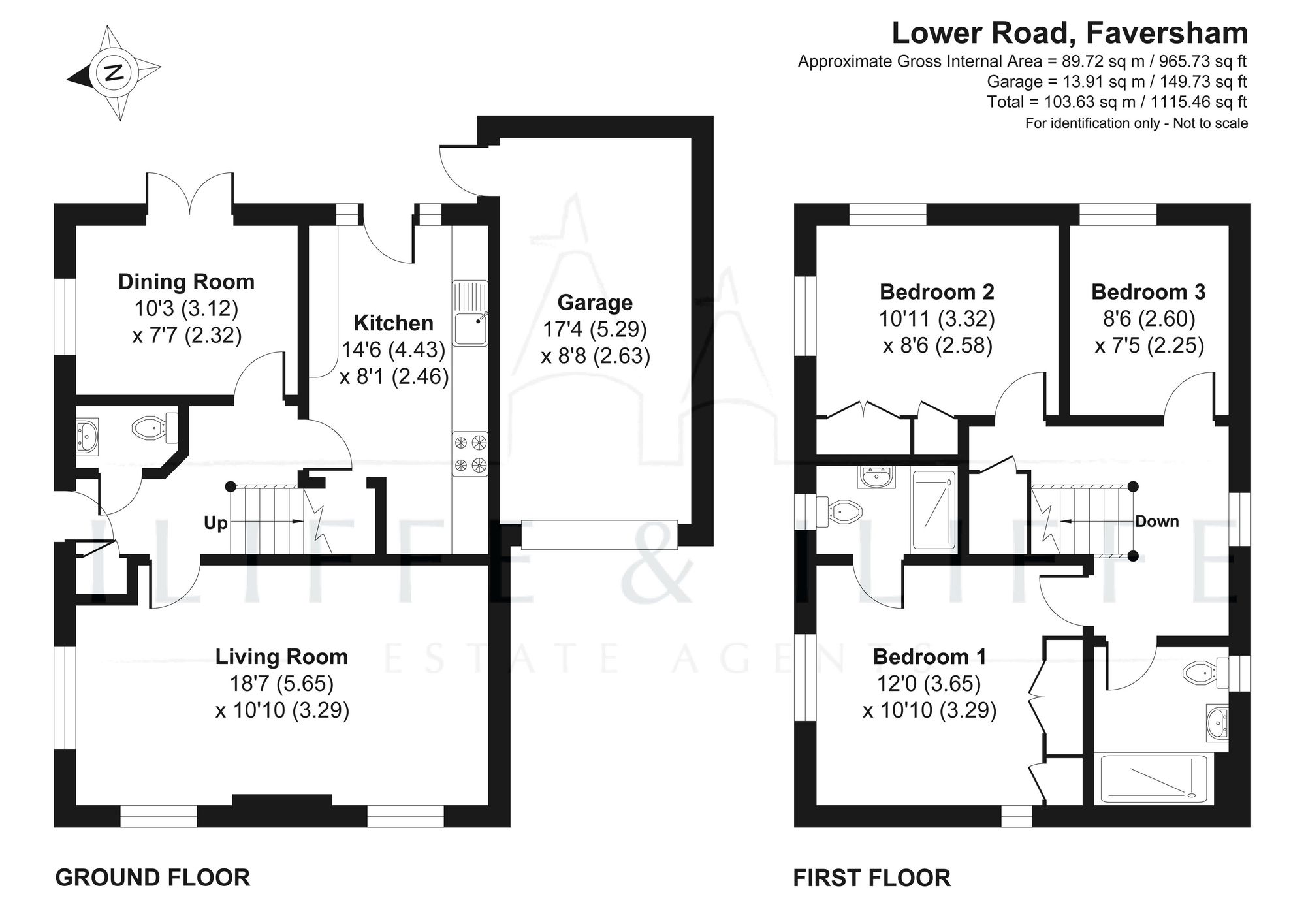 179 Lower Road, Faversham floorplan