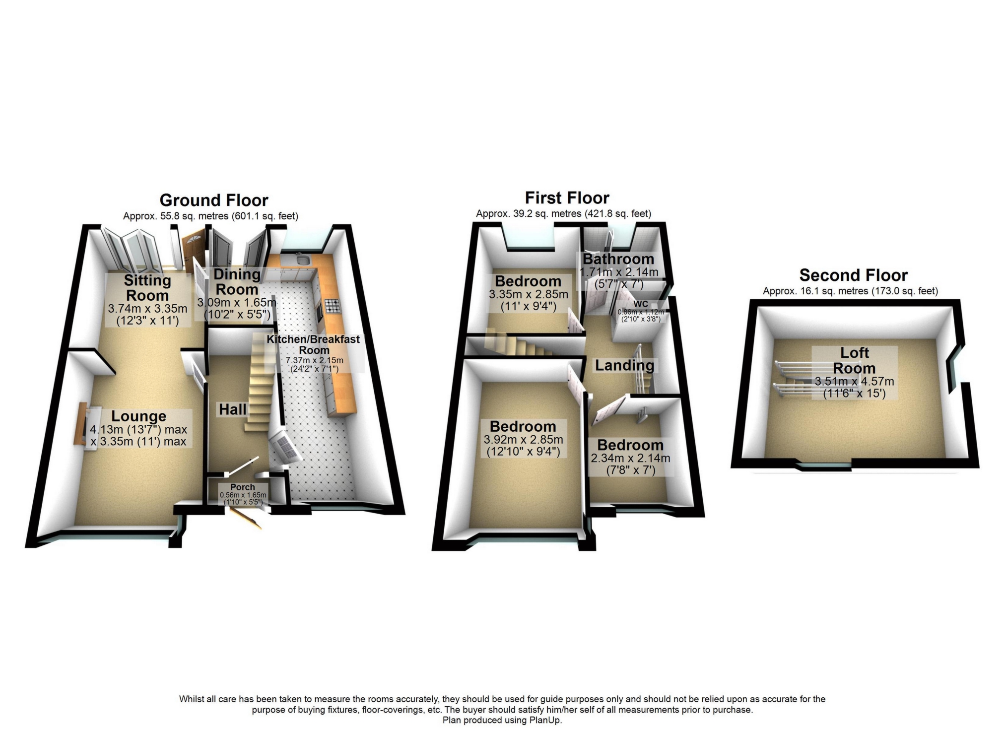 21, Church Avenue, Denton floorplan