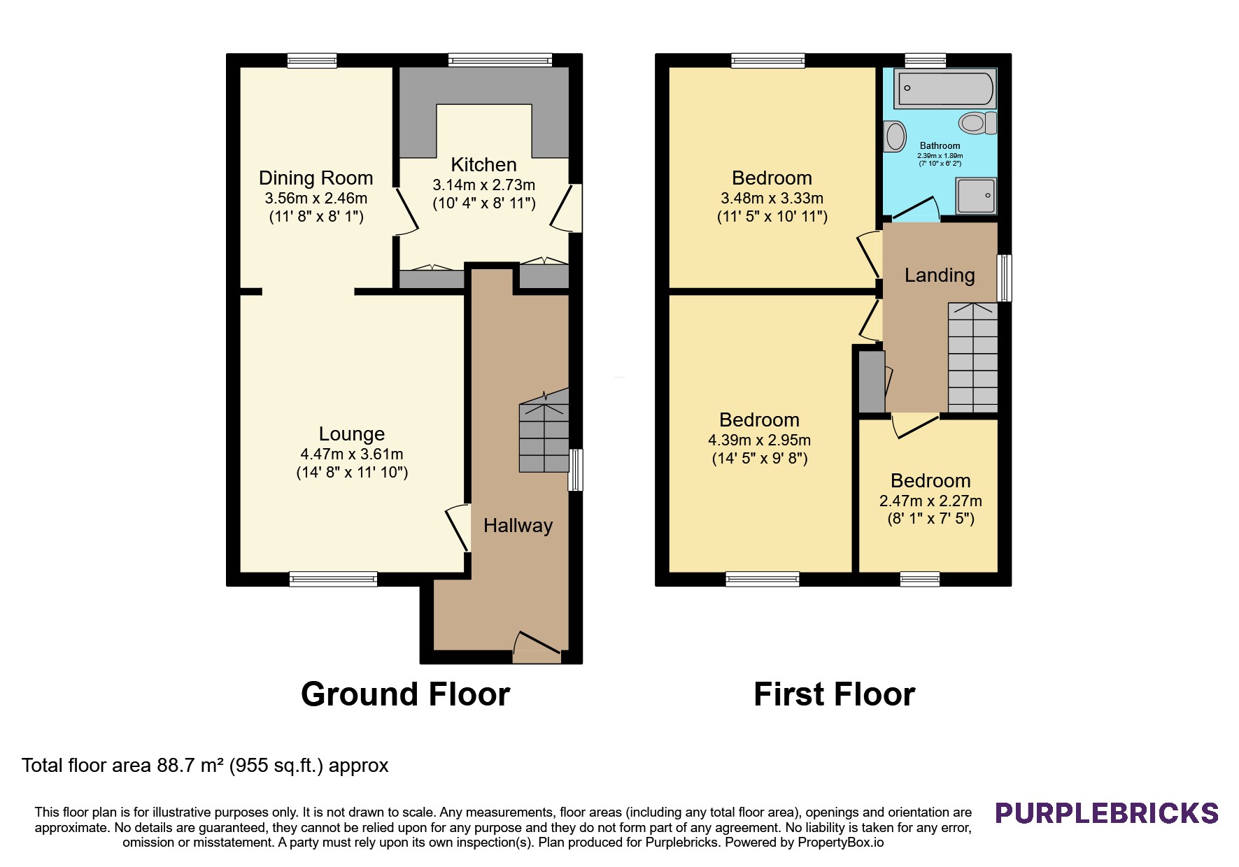 2, Windways, Ellesmere Port floorplan