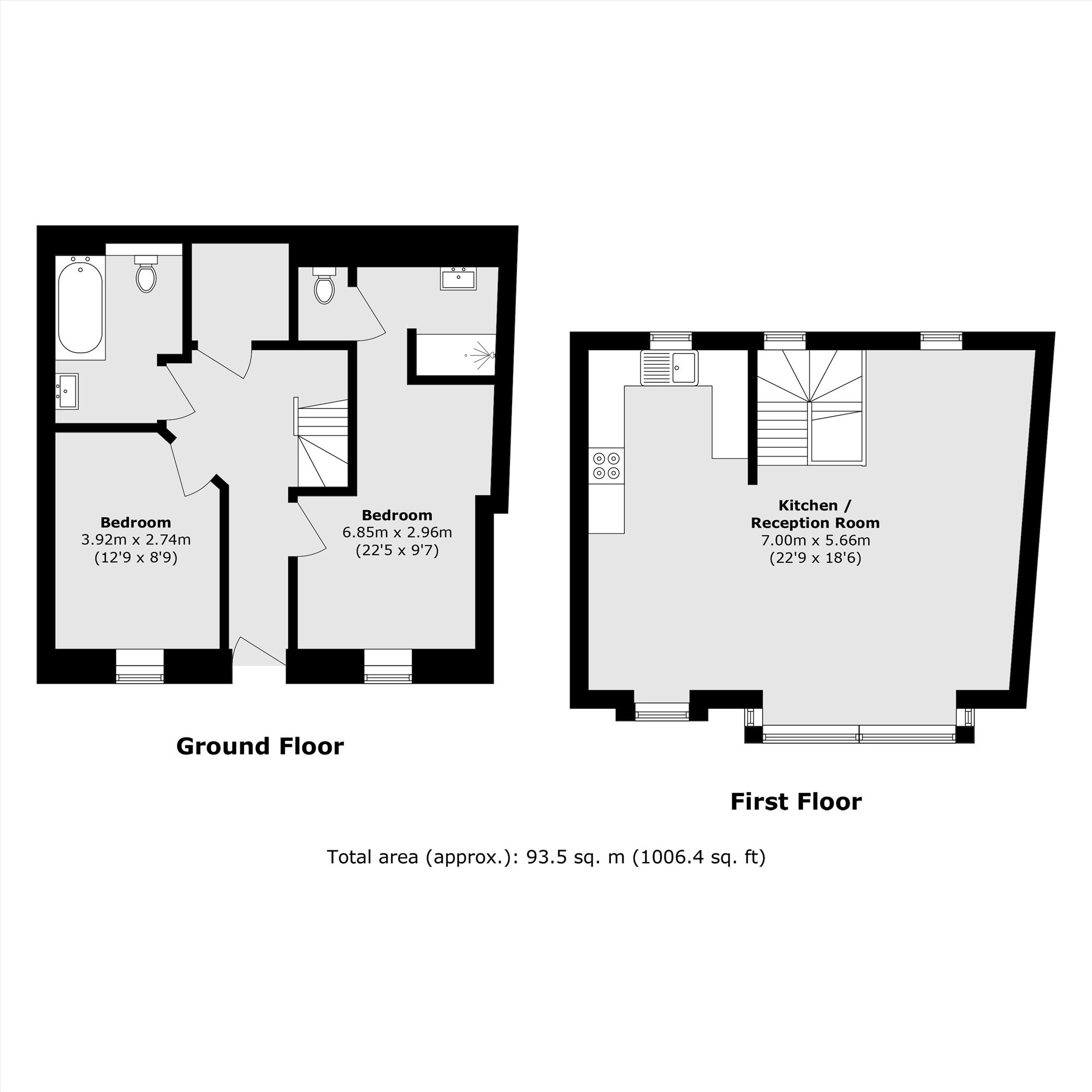 Dunworth Mews, London floorplan