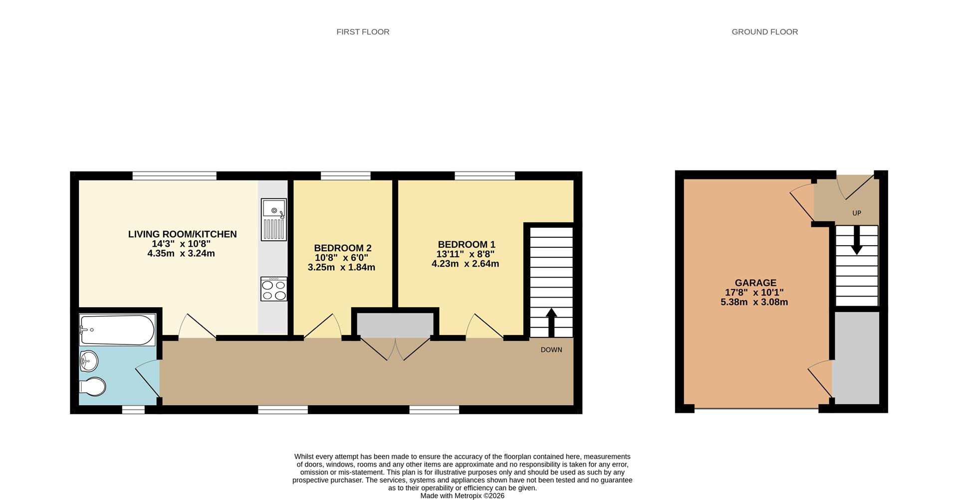 127, Younghayes Road, Exeter floorplan