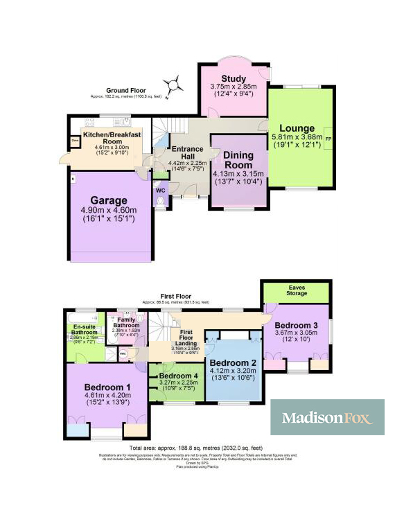 11, Ingleby Gardens, Essex floorplan