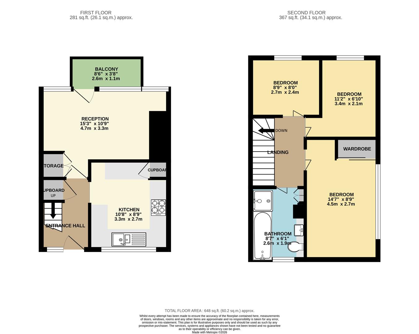 Hatherley House, Walthamstow floorplan