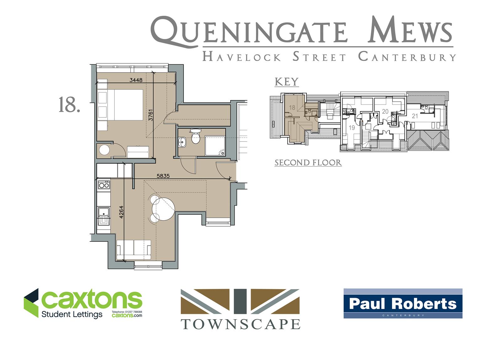 18, Queningate Mews, Canterbury floorplan