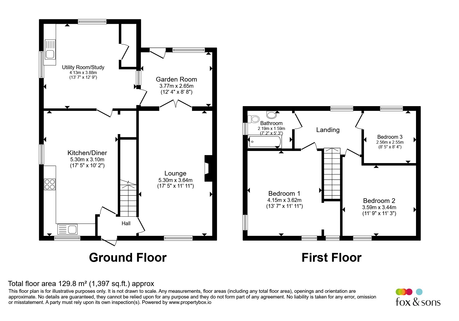 15, Amory Road, Dulverton floorplan