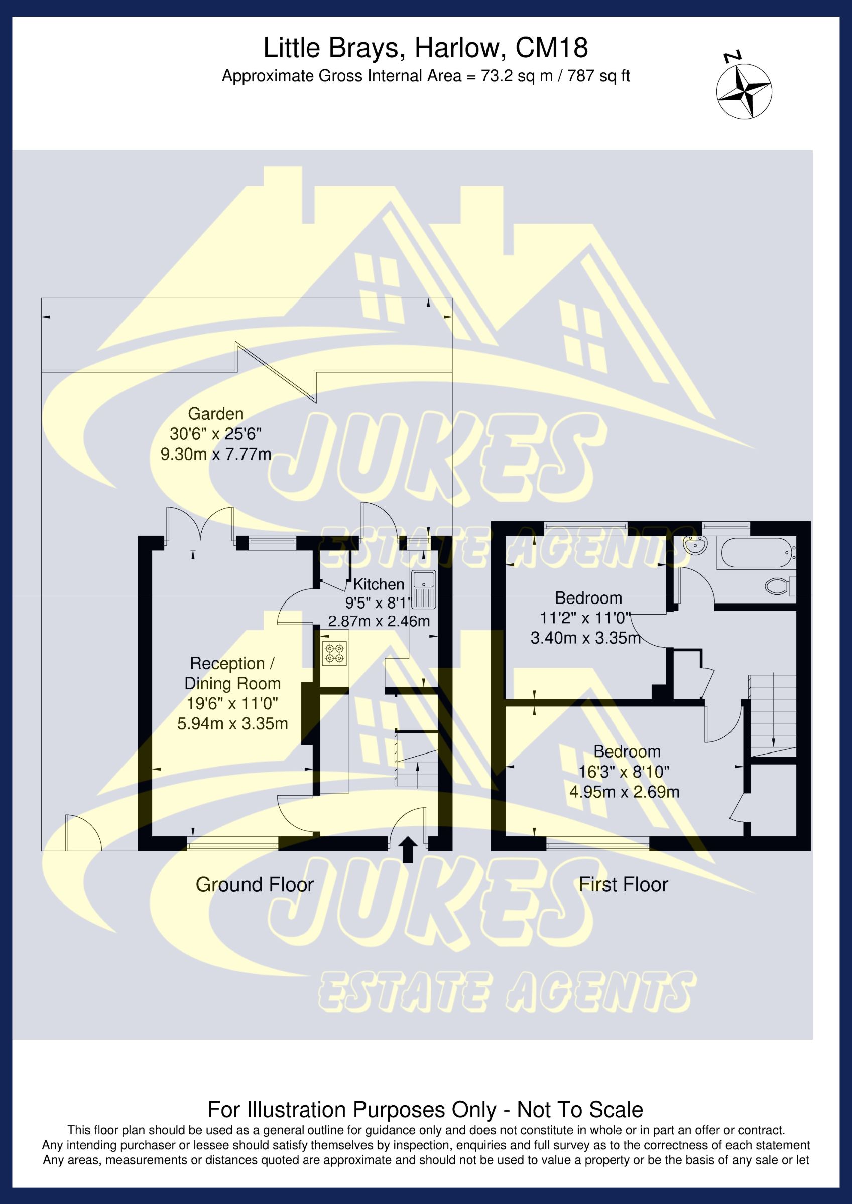167 Little Brays, Harlow floorplan