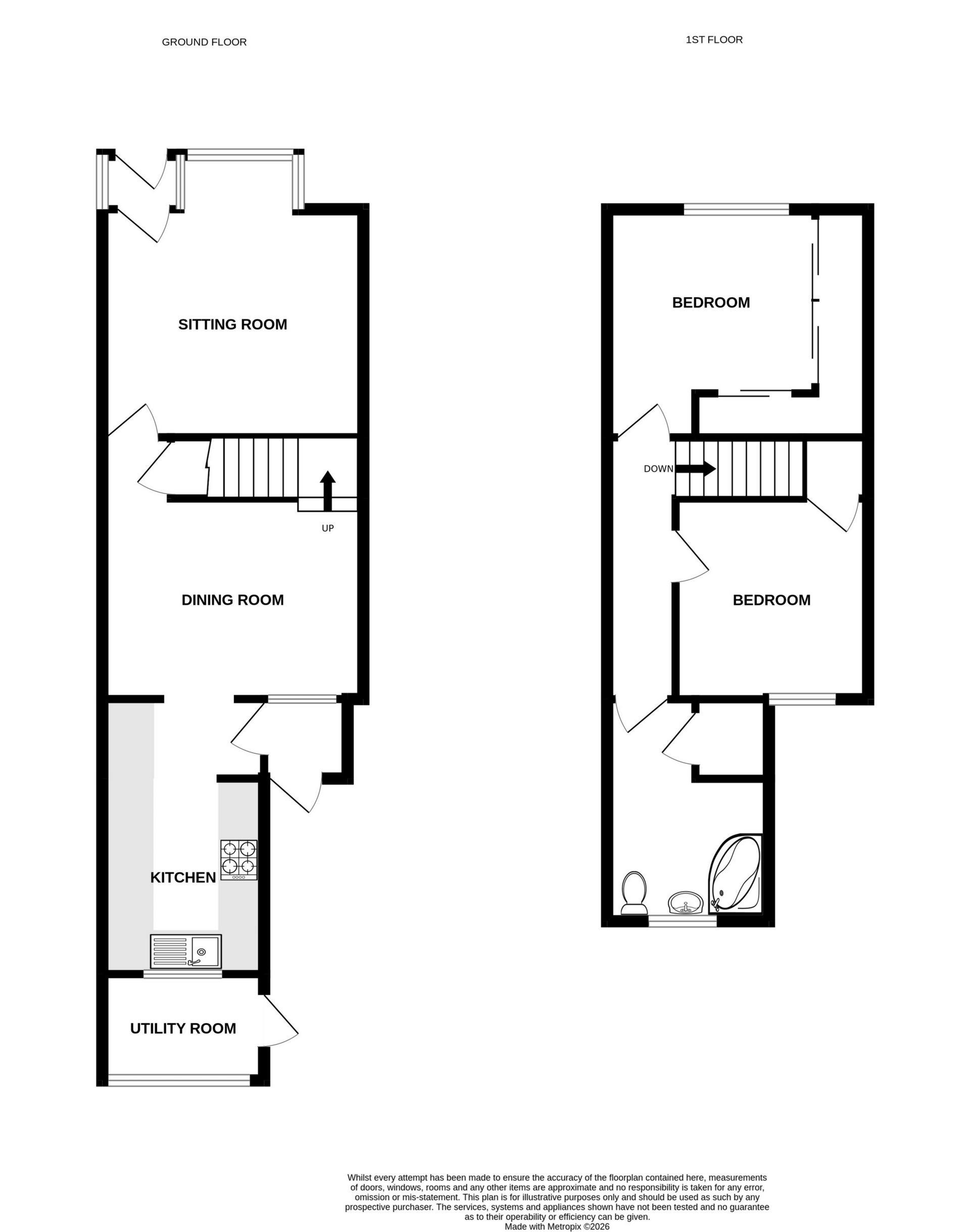 48, Church Lane, Deal floorplan