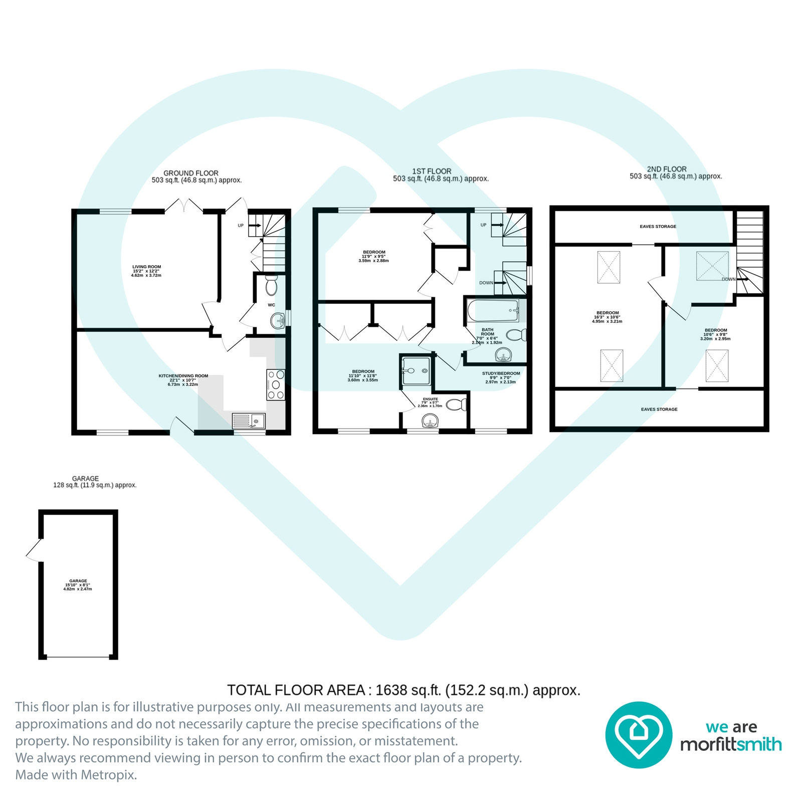 7, Glenwood Court, Sheffield floorplan