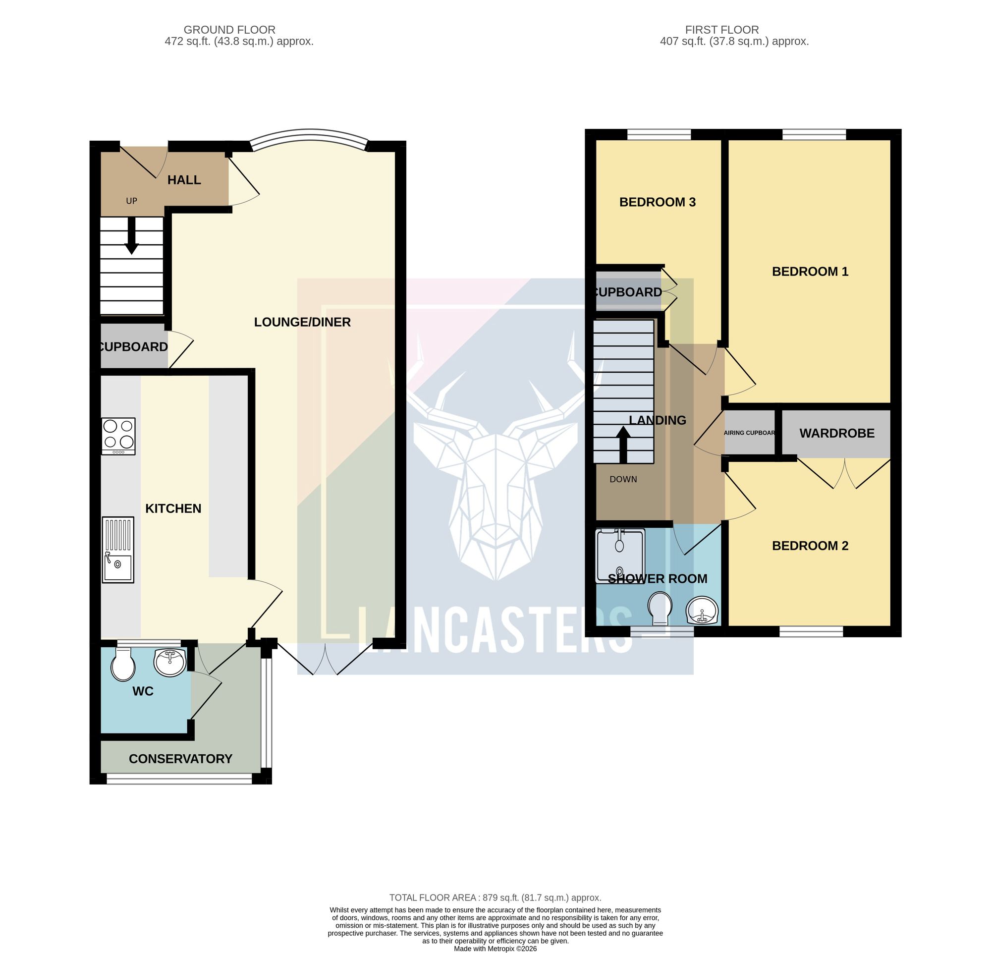 23 Westwood Close, Cowes floorplan