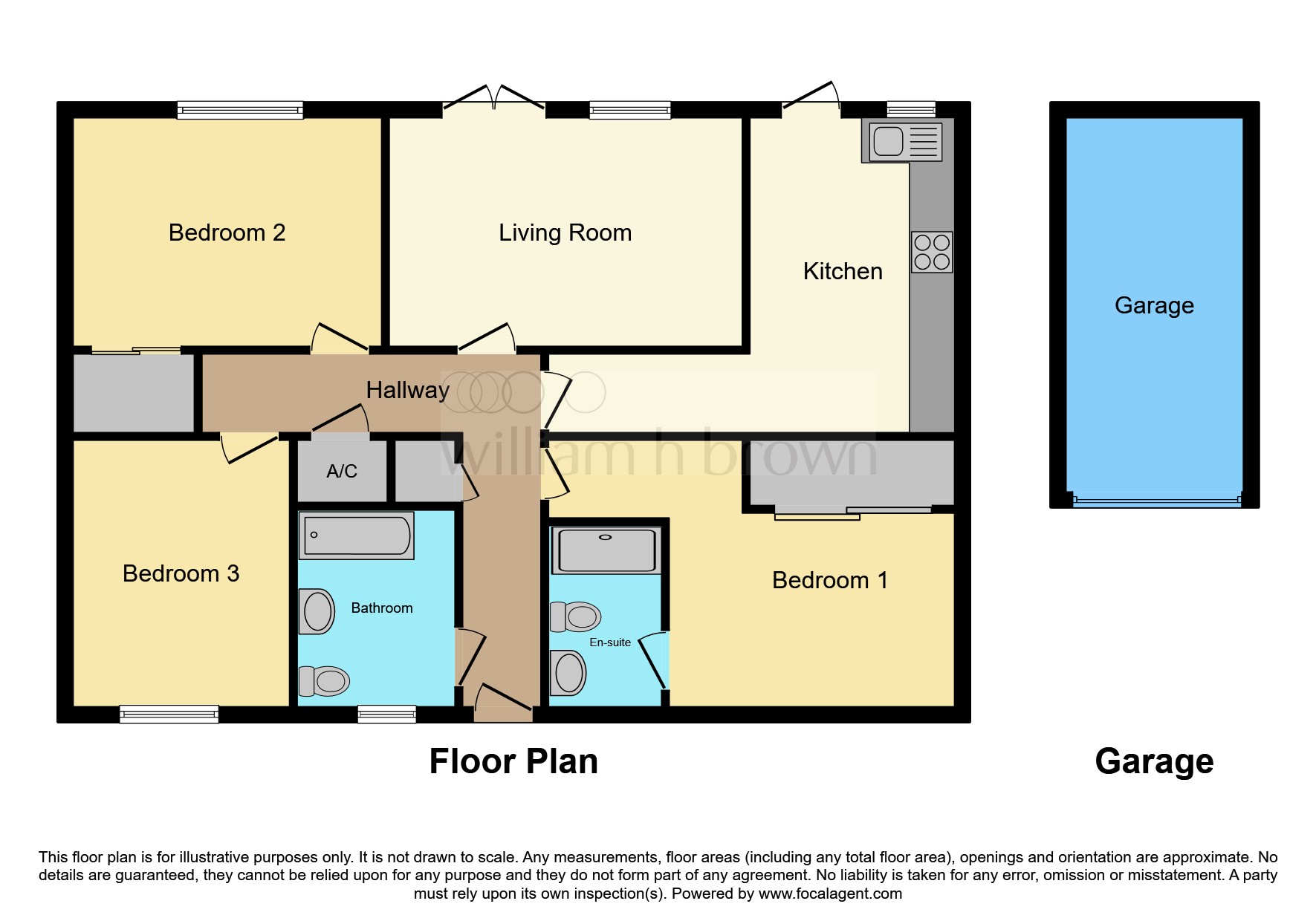 7, Purslane Drive, Great Yarmouth floorplan