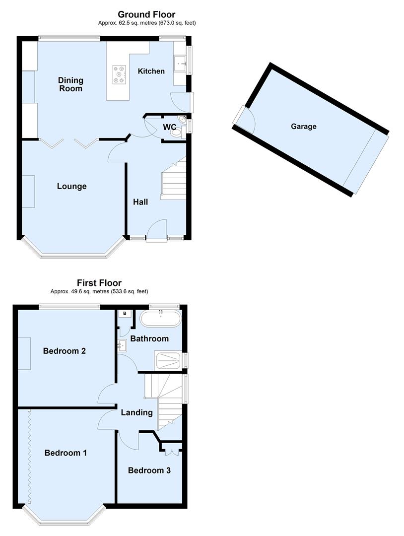 615, Scott Hall Road, Leeds floorplan