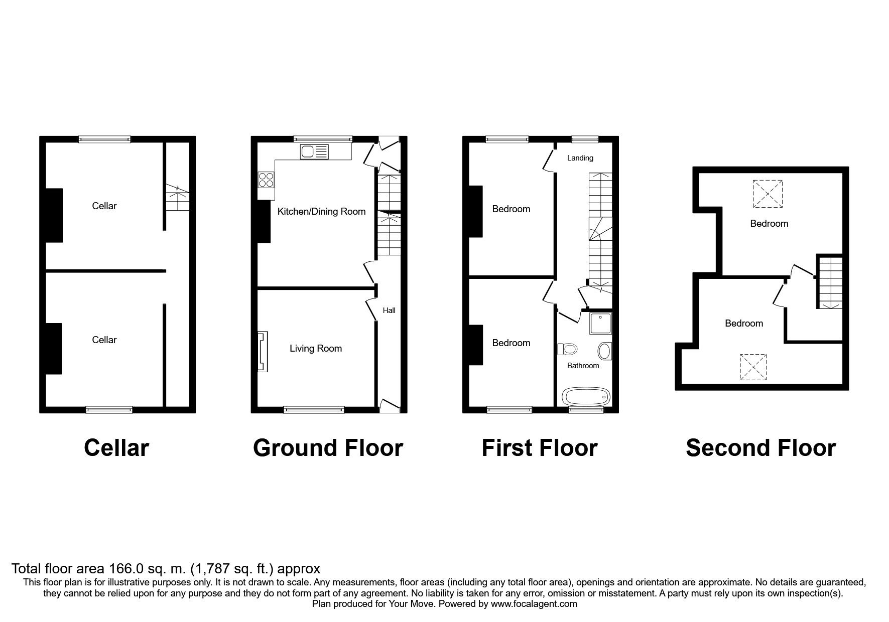 4 Bedrooms Terraced house for sale in North Terrace, Bingley BD16