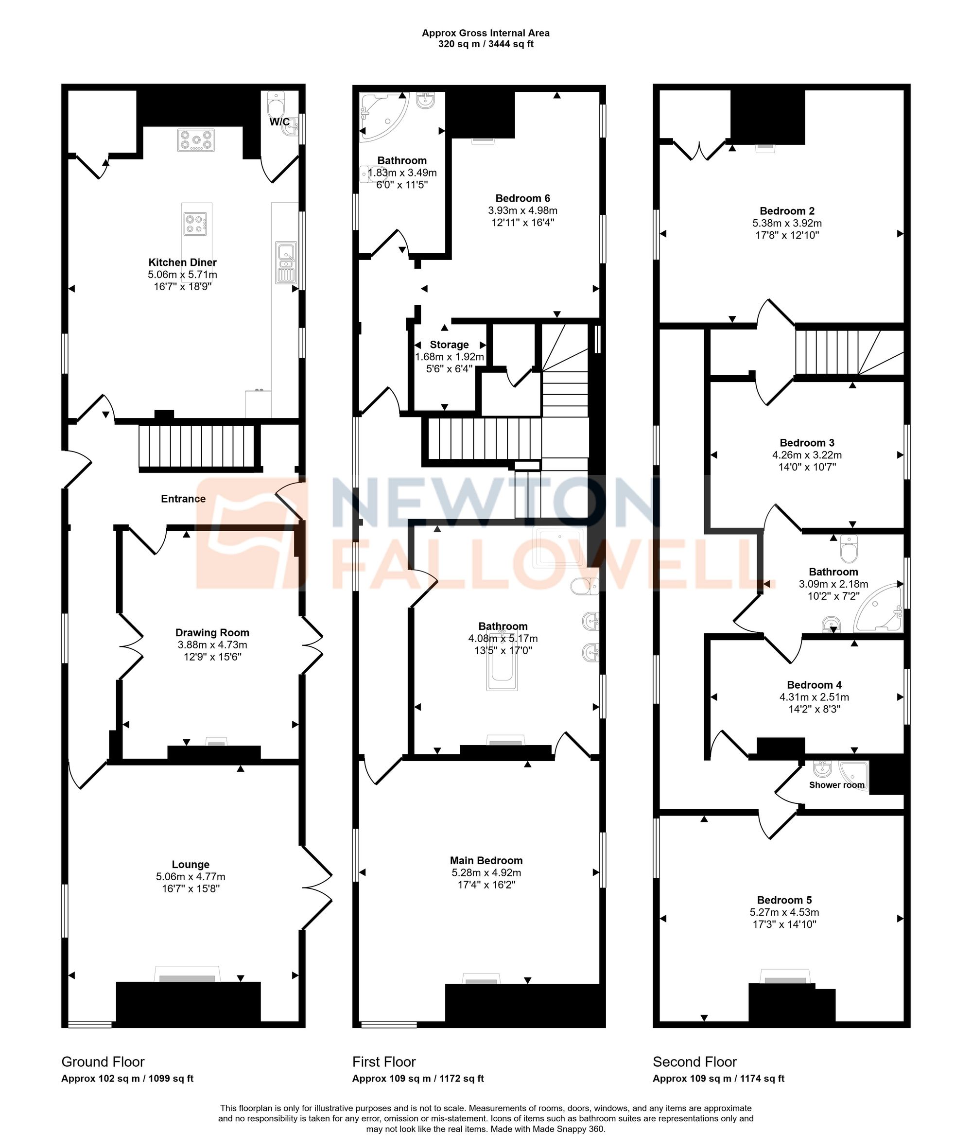 Manor House, Shifnal floorplan
