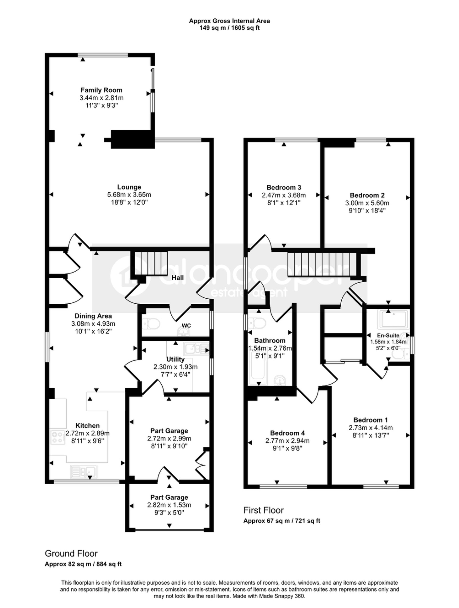 20, Hillside Drive, Nuneaton floorplan