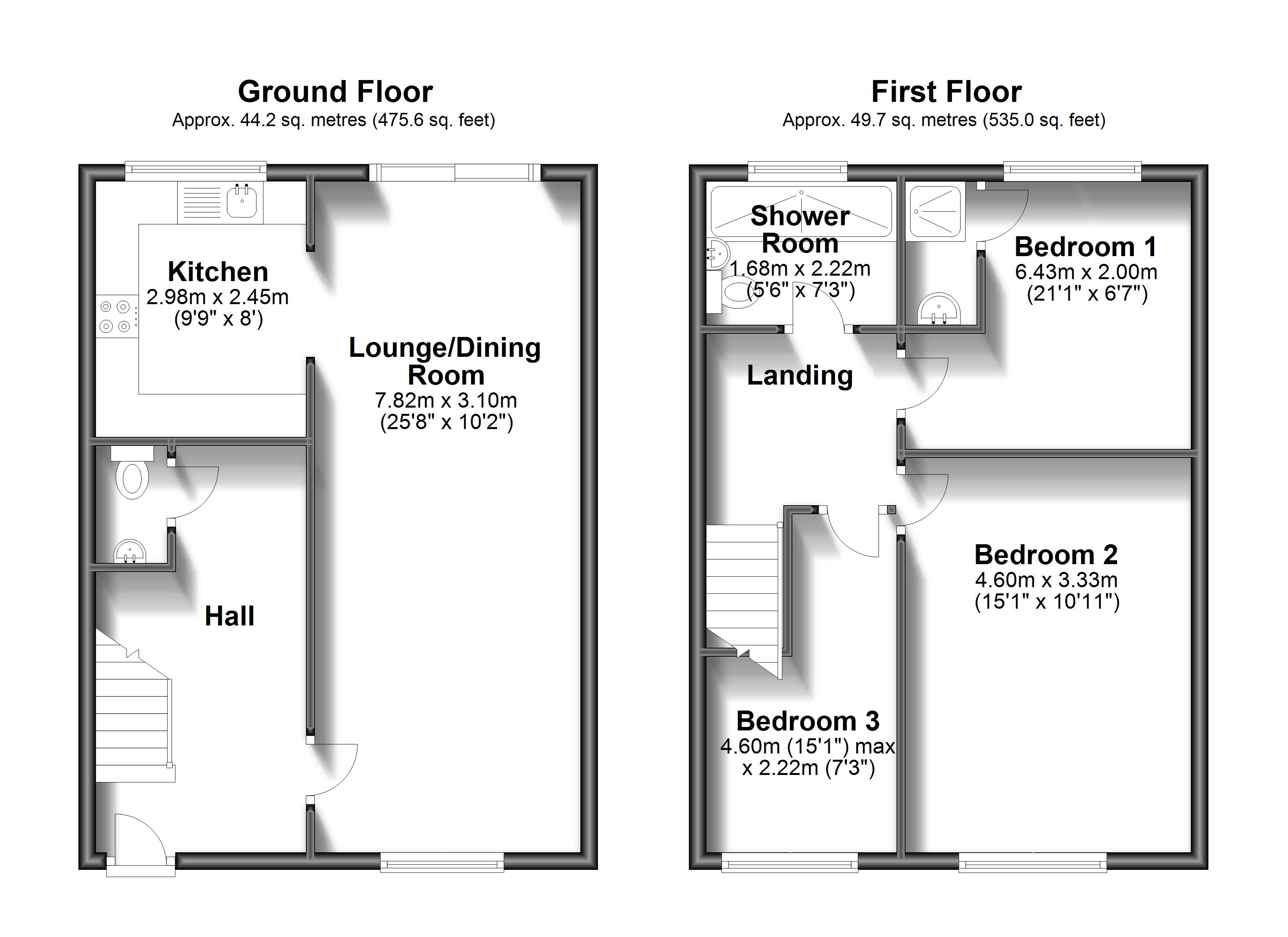81, Greenfinches, Gillingham floorplan