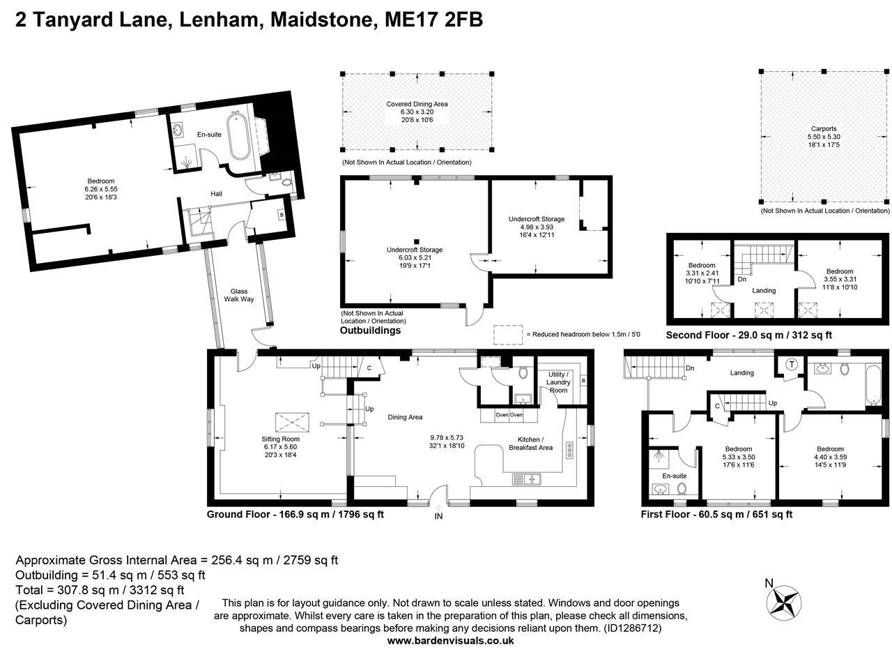 Tanyard Barn, Lenham floorplan