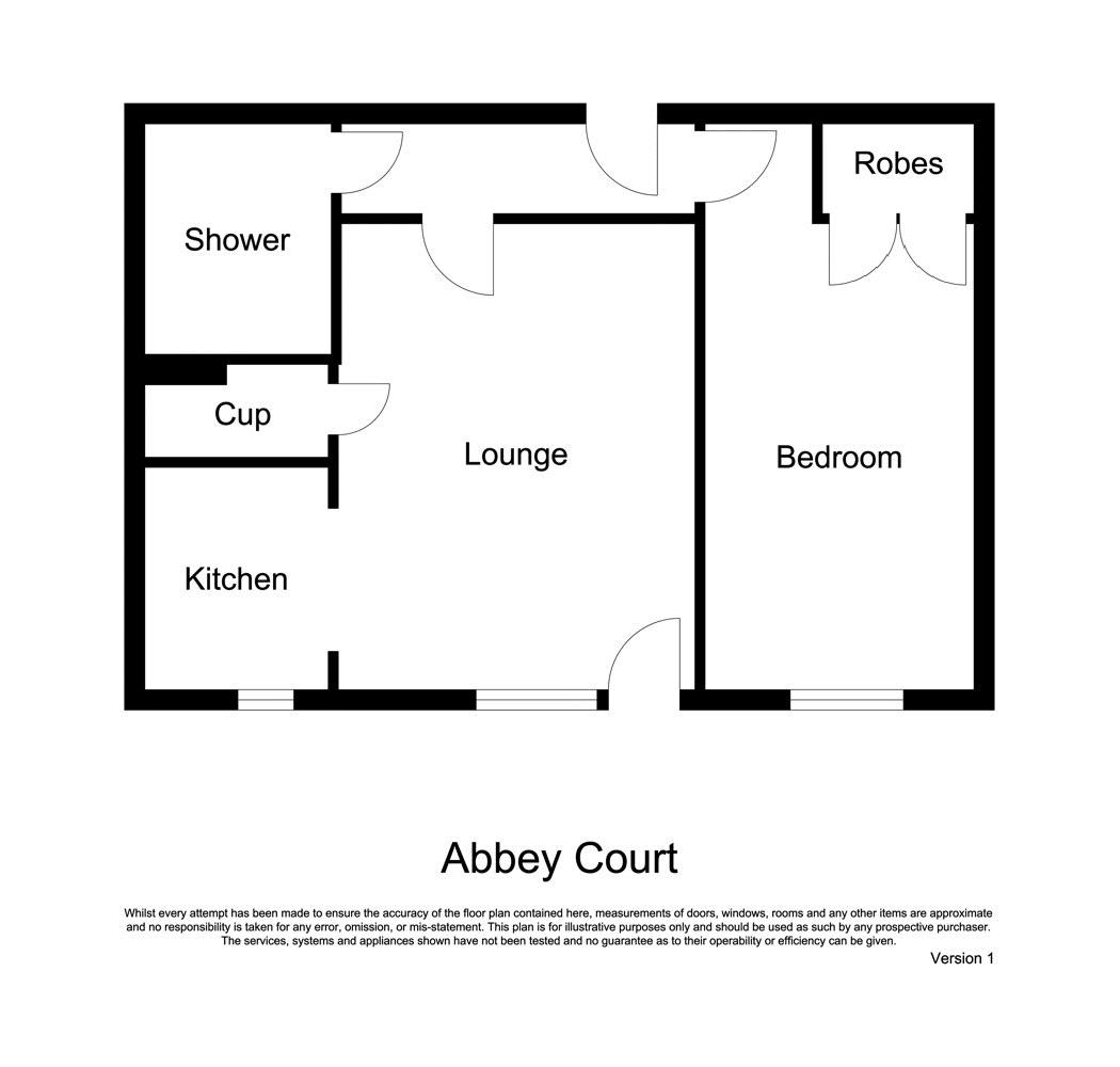 19, Abbey Court, Hexham floorplan