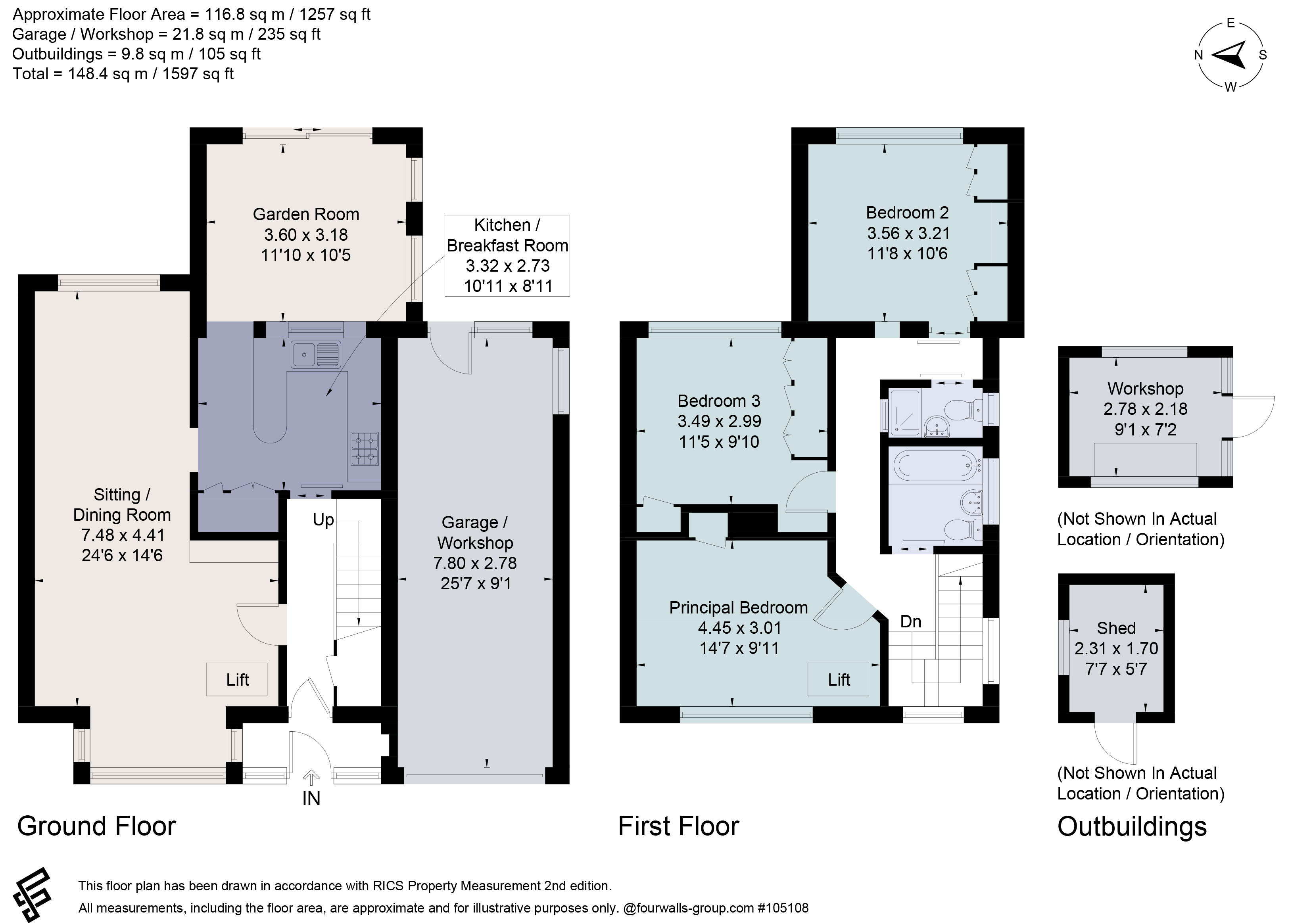 51, Oakhill Road, Rickmansworth floorplan
