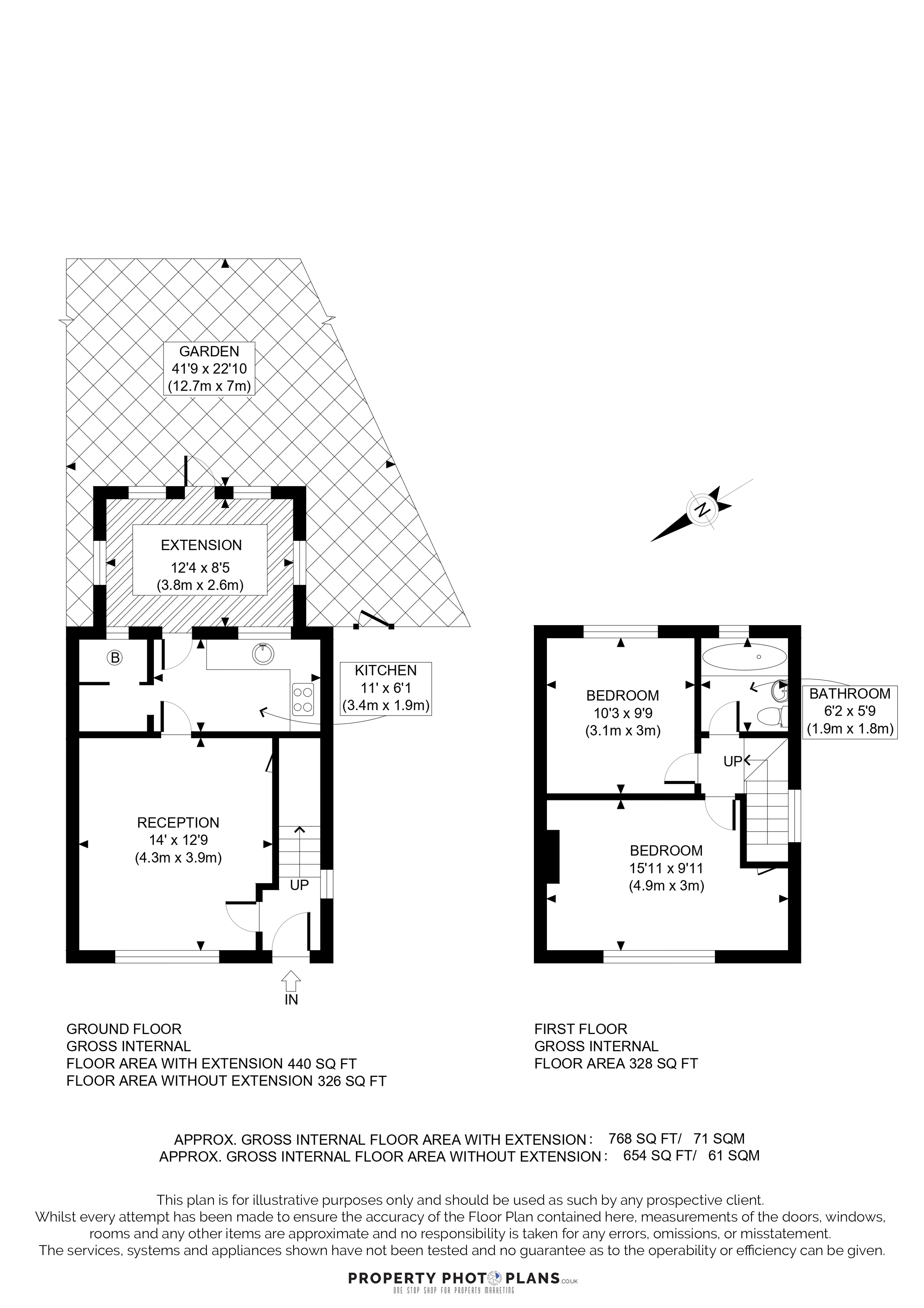 Clitterhouse Crescent, London floorplan