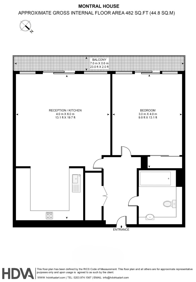 Surrey Quays Road, London floorplan