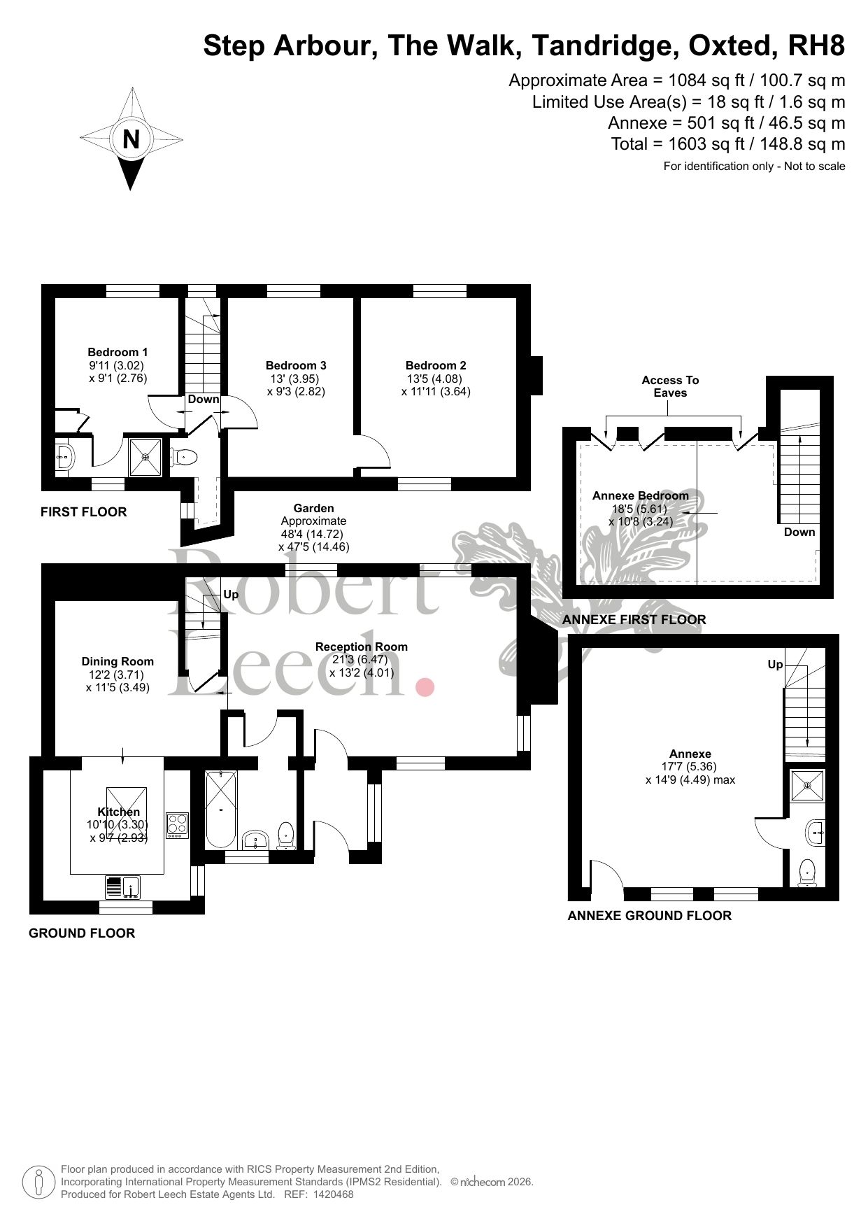 Step Arbour,1, The Walk, Oxted floorplan