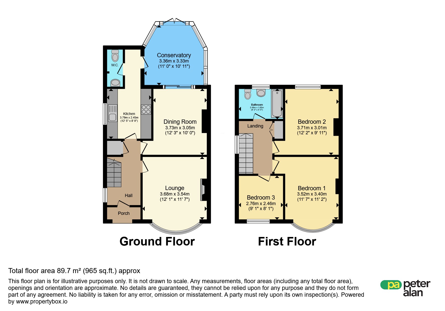 33, Waun-Y-Groes Avenue, Cardiff floorplan