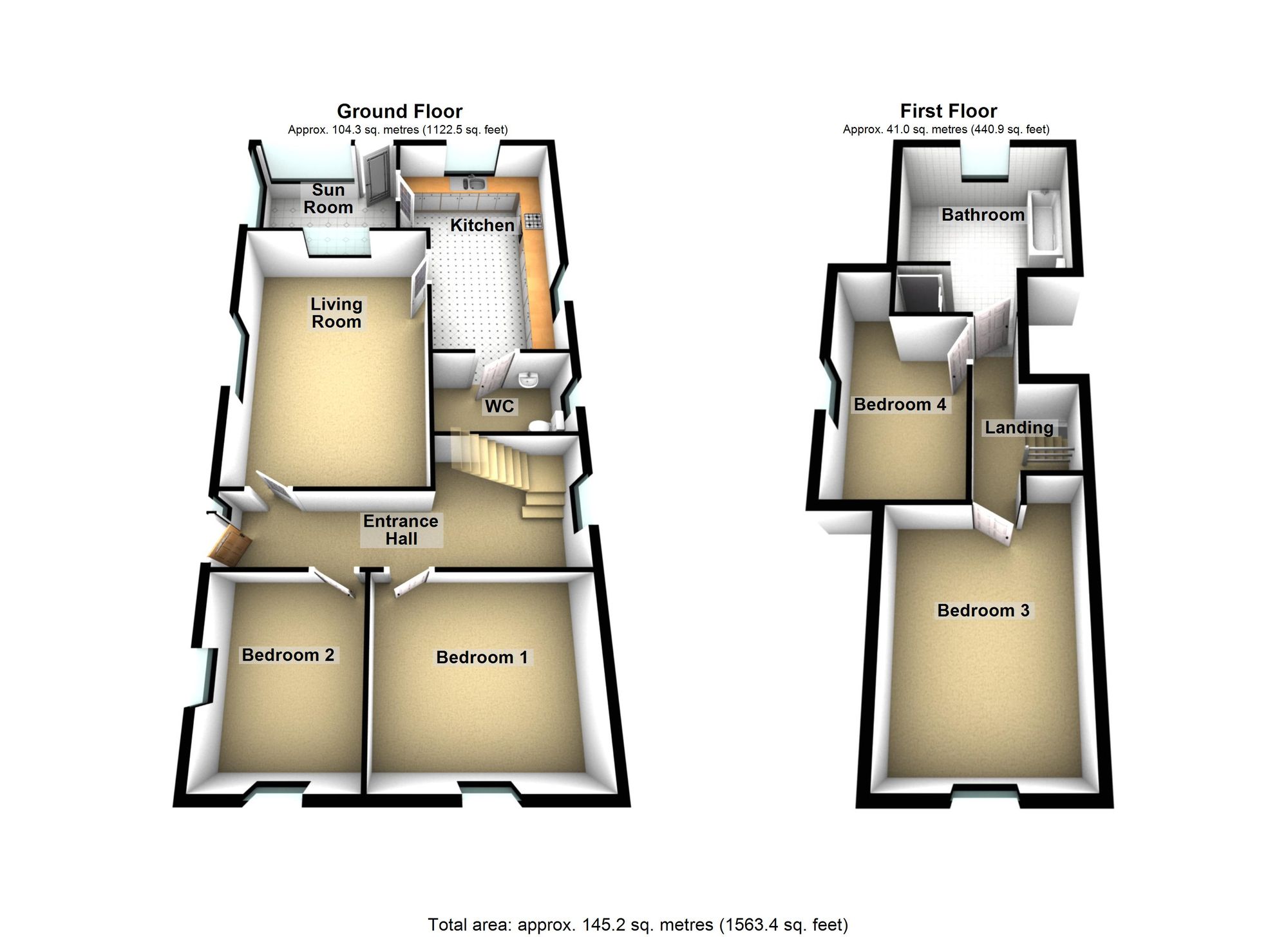 Ryndleside Glebe Road, Brigg floorplan