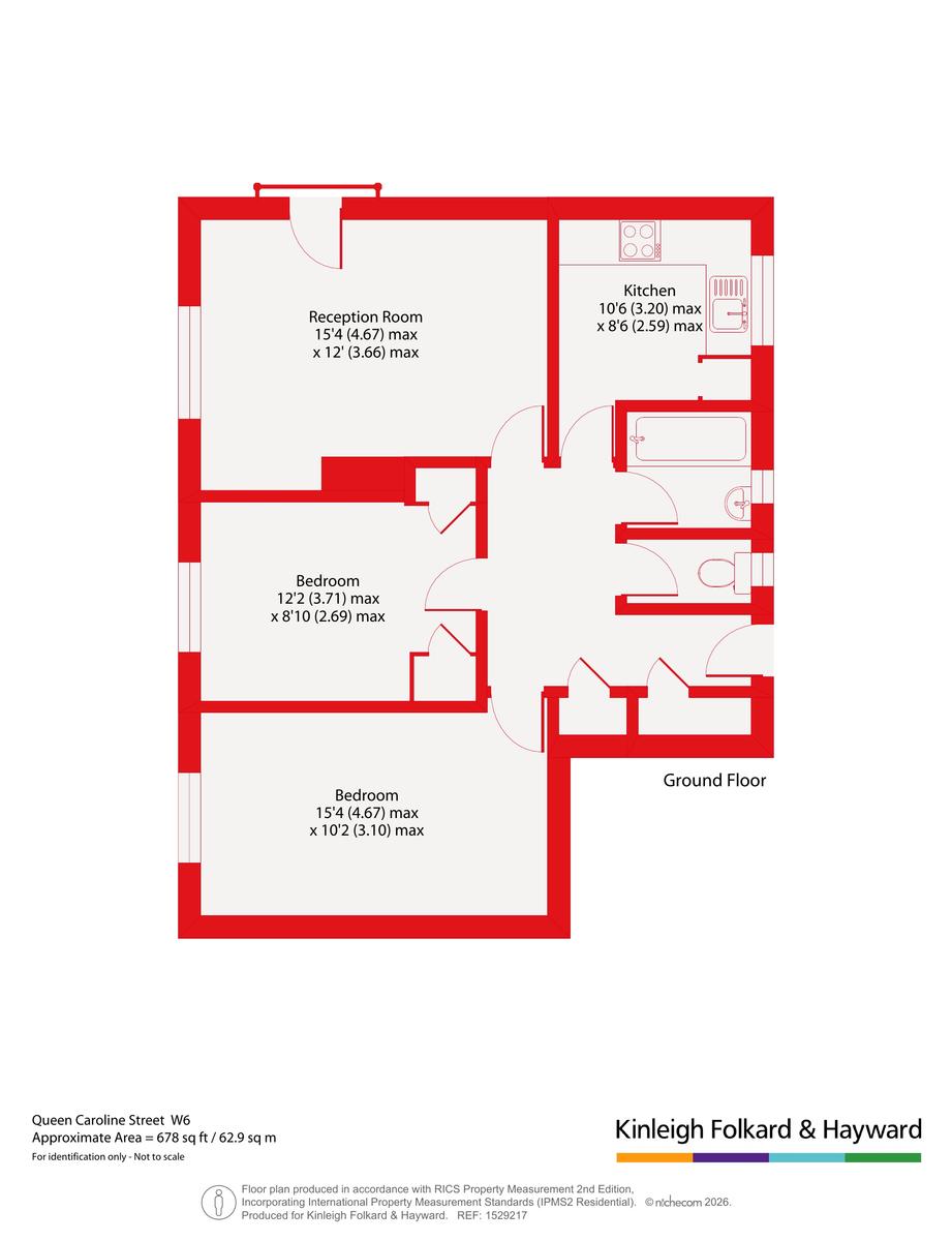 Flat 5, Beatrice House, London floorplan
