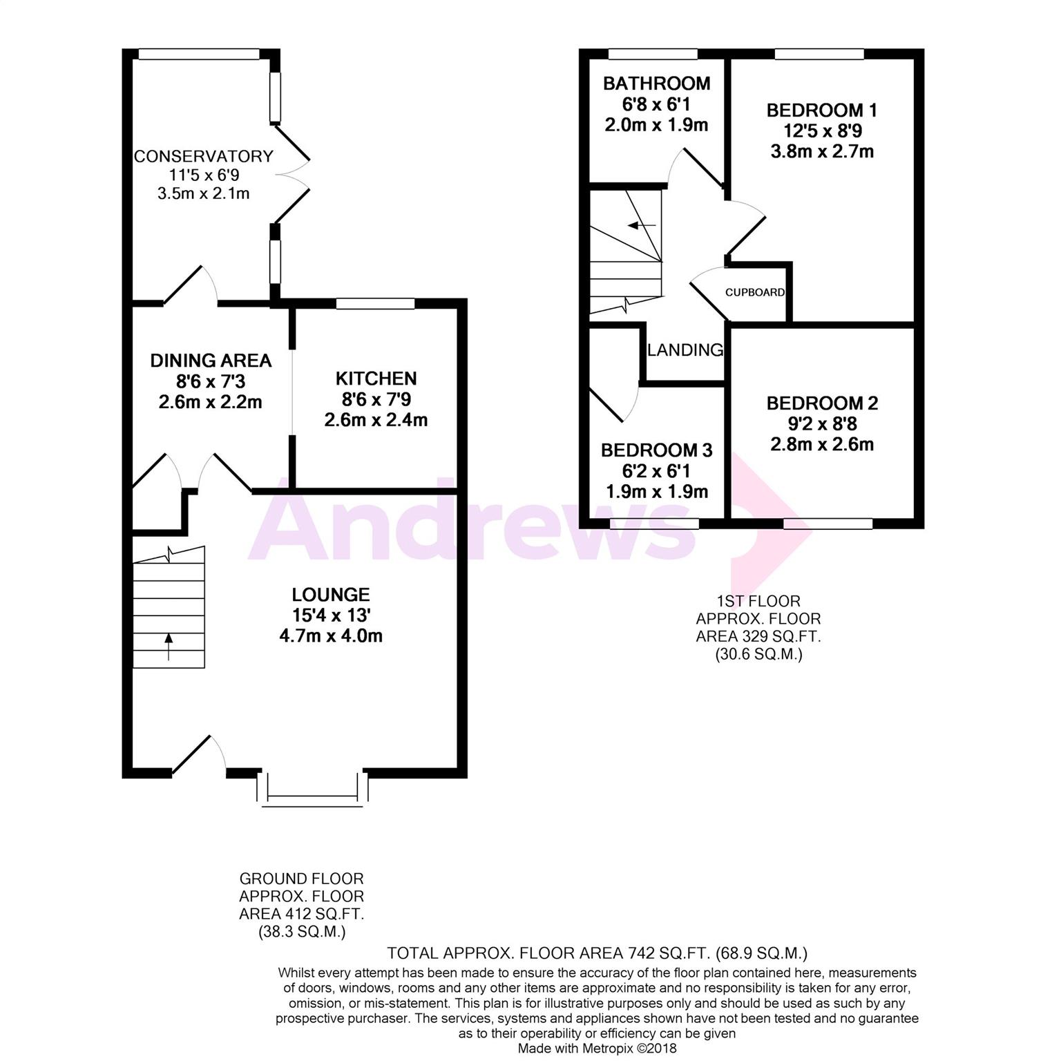 3 Bedrooms Terraced house for sale in The Cornfields, Bishops Cleeve GL52