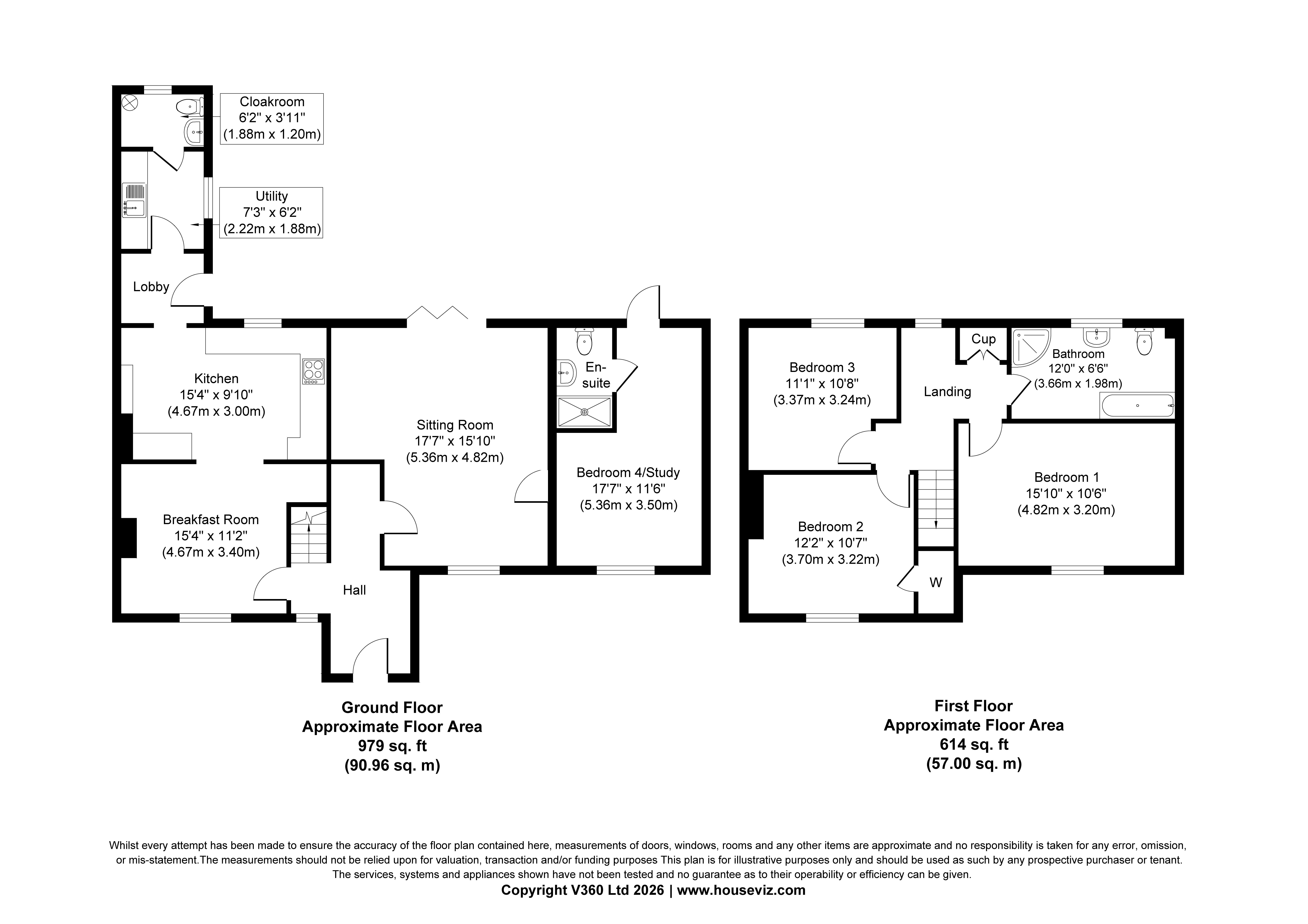 Daisy Cottage, 2, Broad Road, Haverhill floorplan