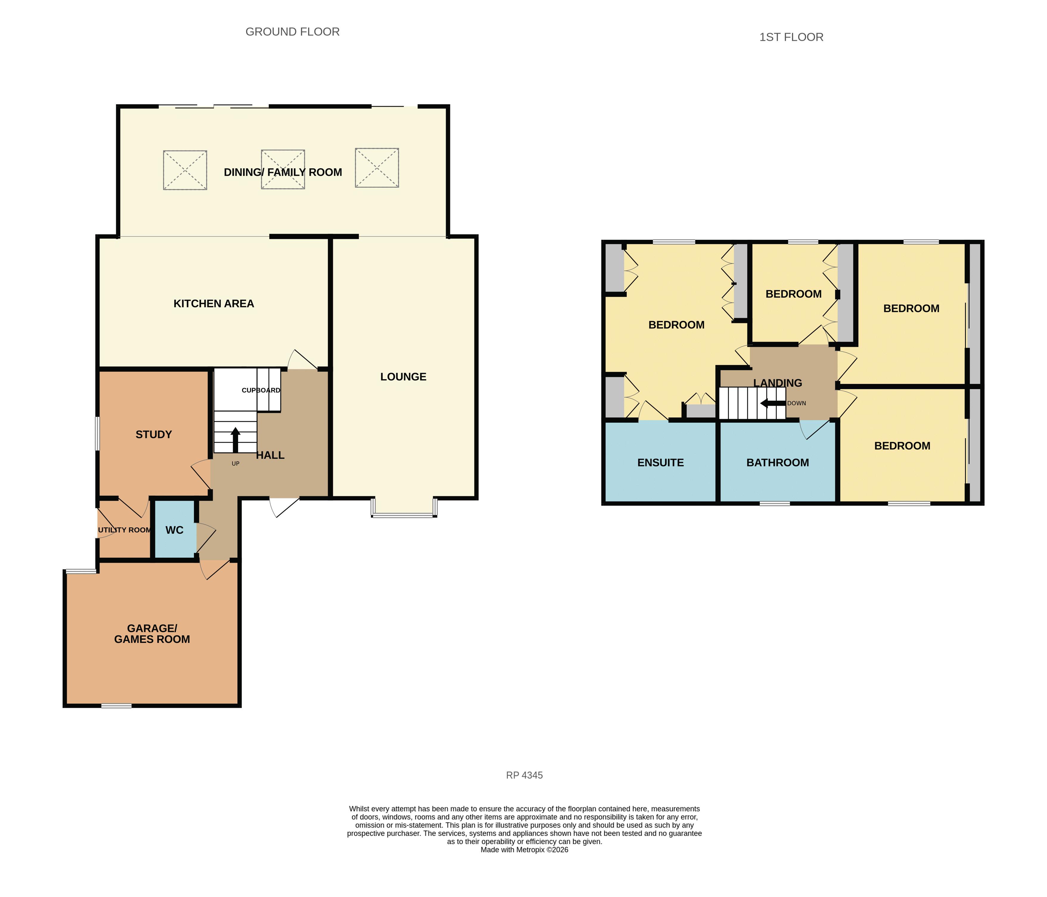 2, Chatsworth Close, Colwyn Bay floorplan