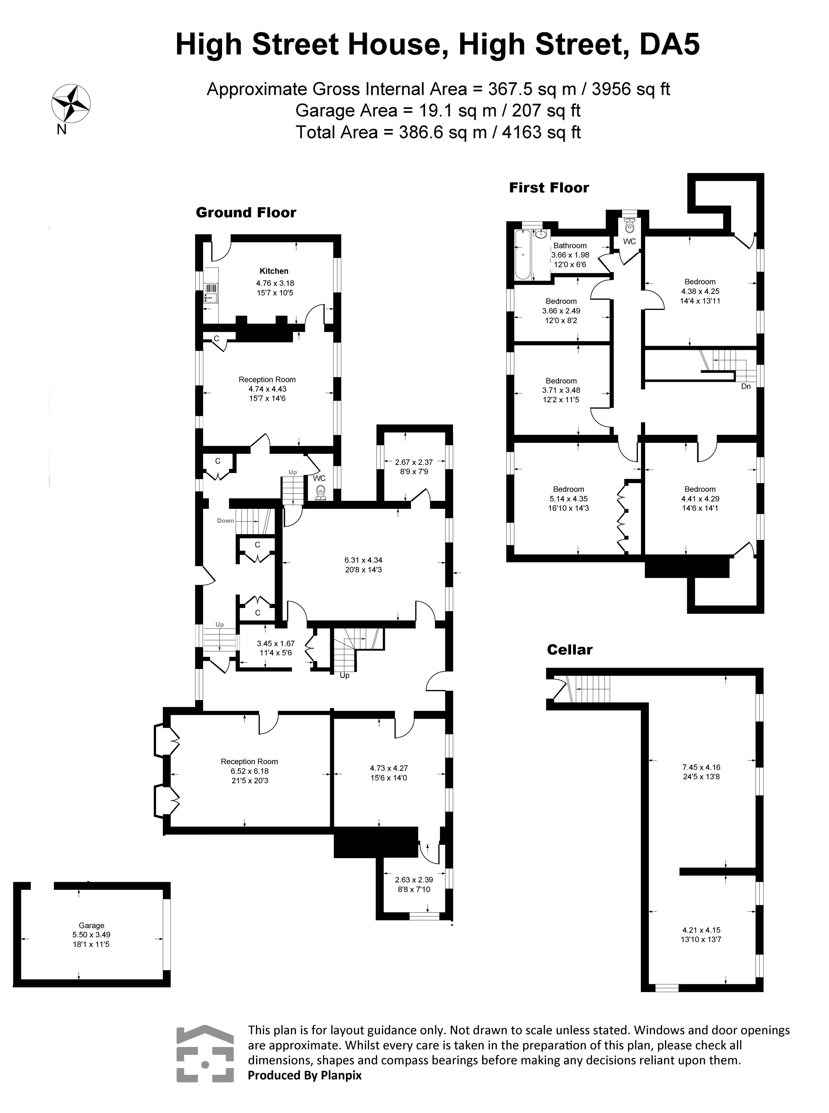 High Street House, 123, High Street, Bexley floorplan