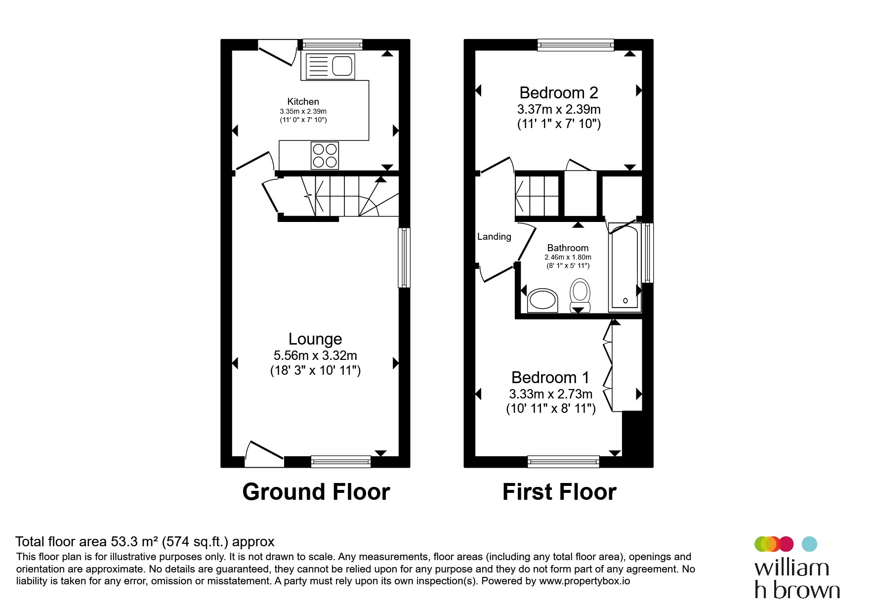 9, Hillside View, Sowerby Bridge floorplan