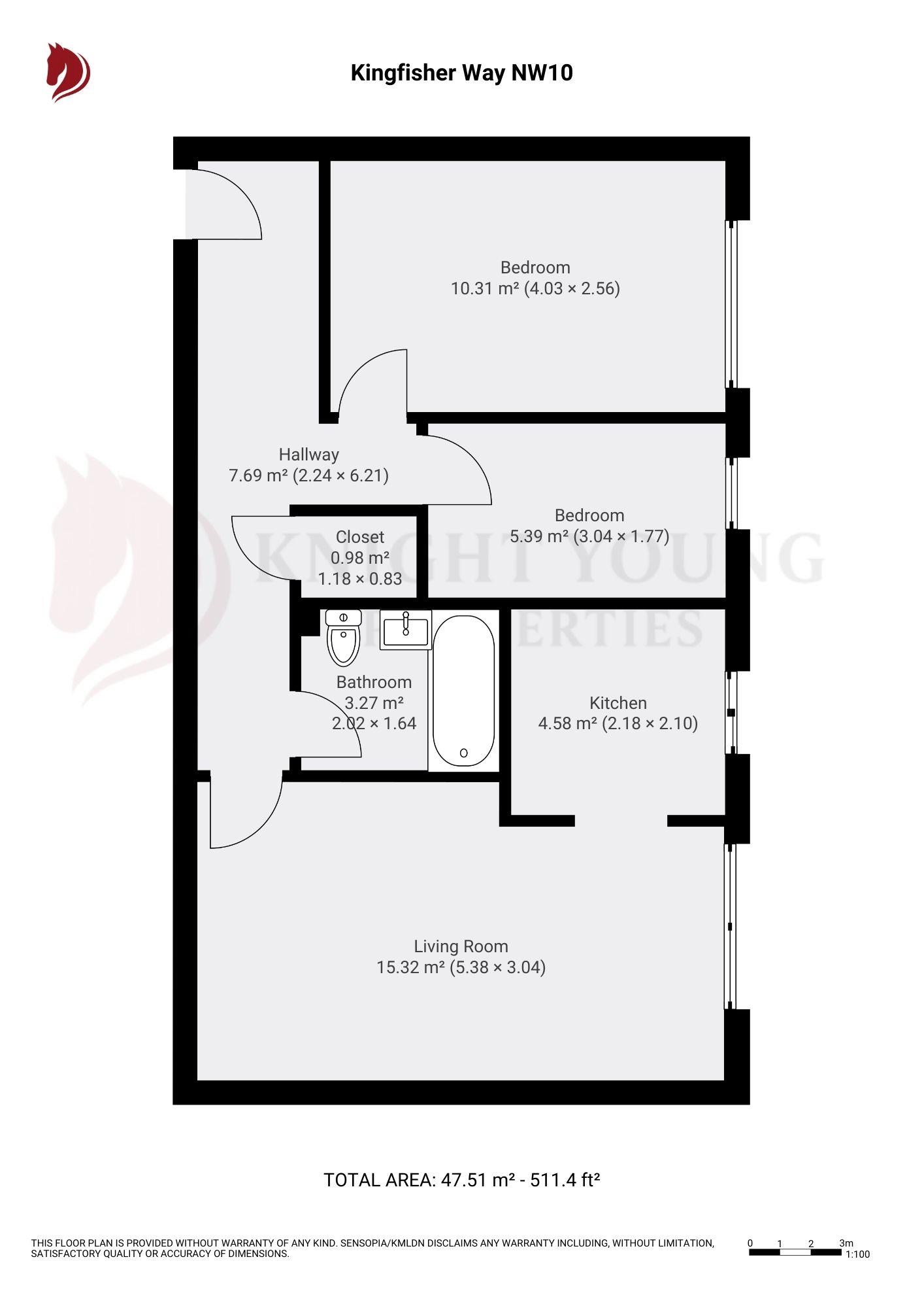62 Kingfisher Way, 62, London floorplan
