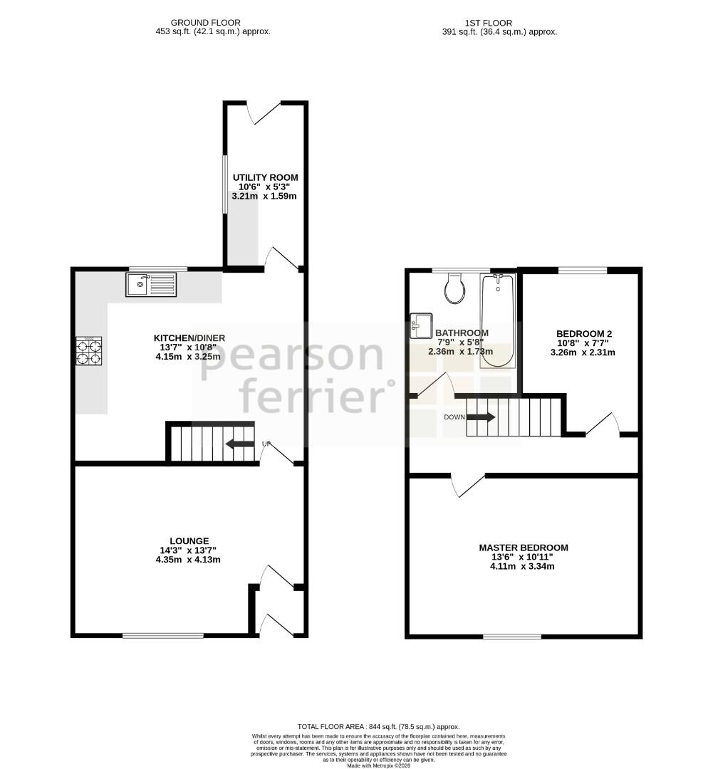92, Church Street, Bolton floorplan