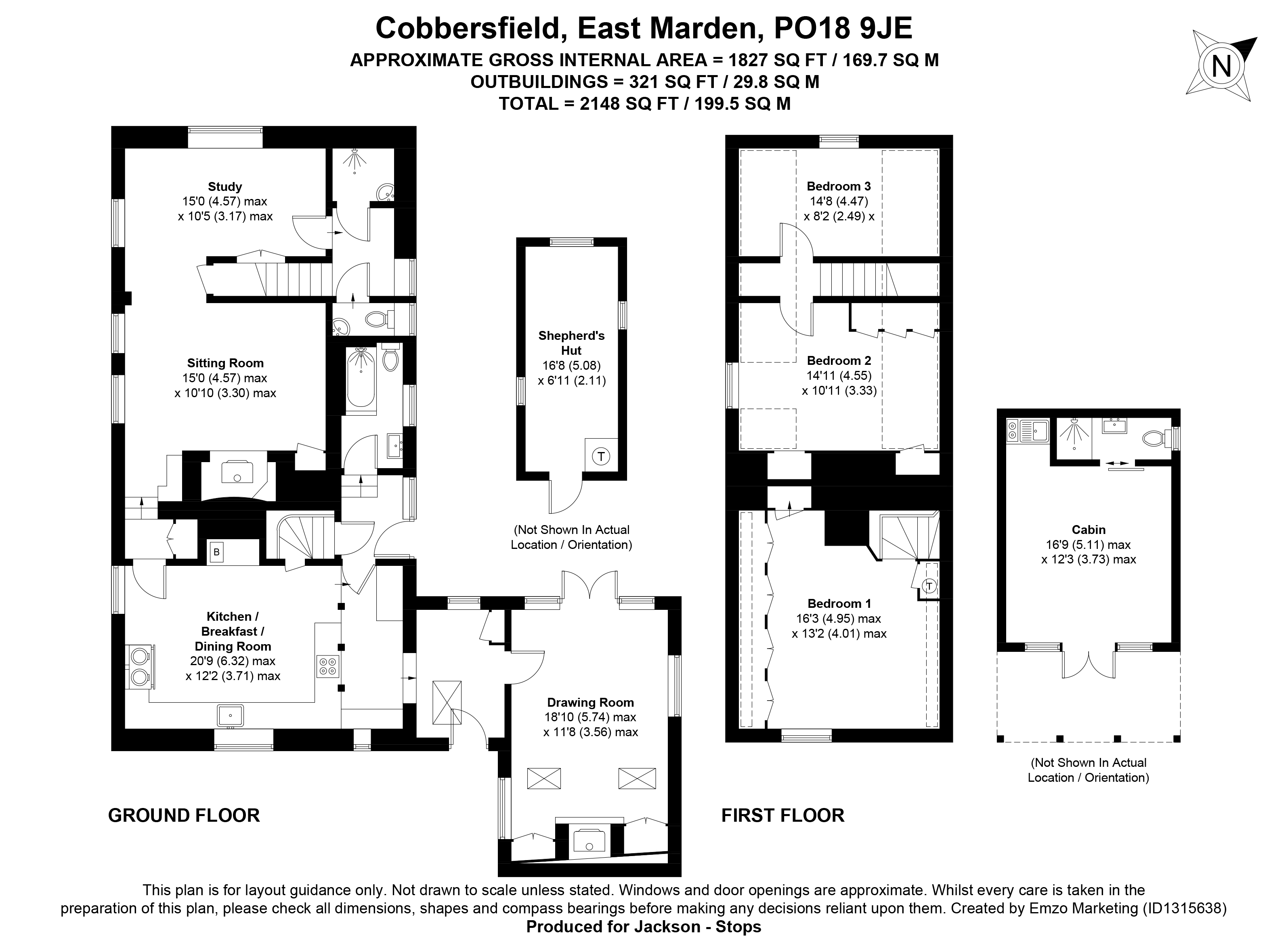 Cobbersfield, West Sussex floorplan