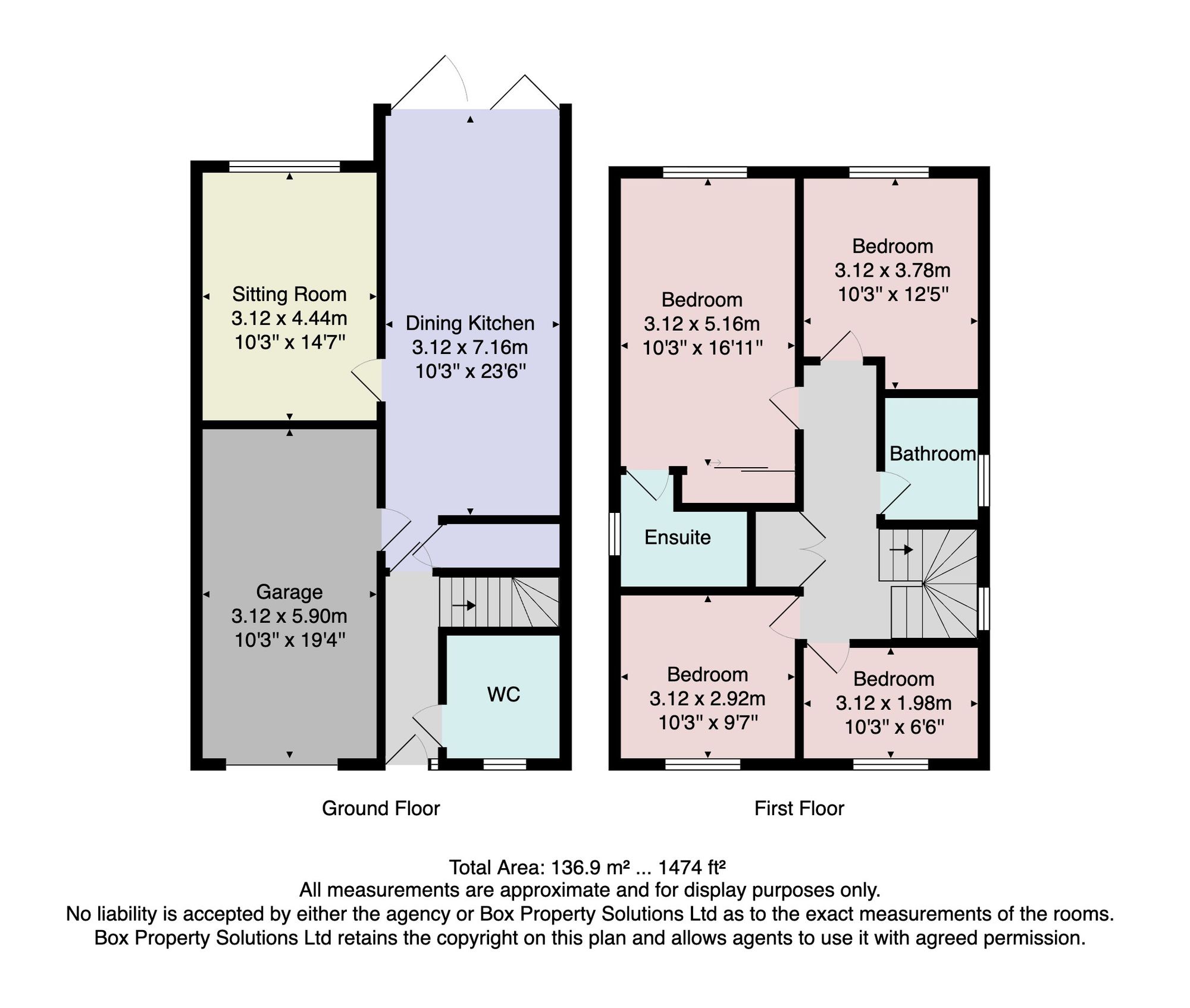 12 Garten Close, Knaresborough floorplan