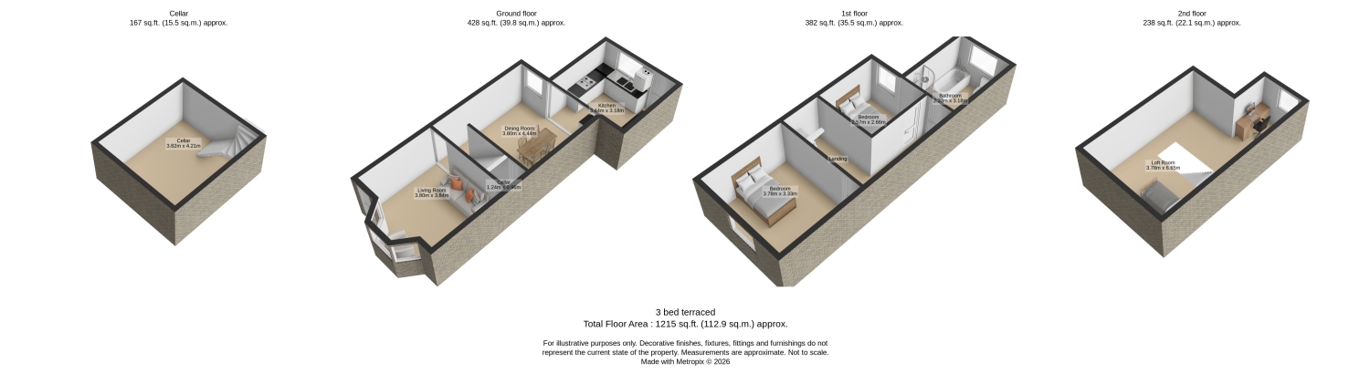 86, SMISBY ROAD, ASHBY-DE-LA-ZOUCH floorplan