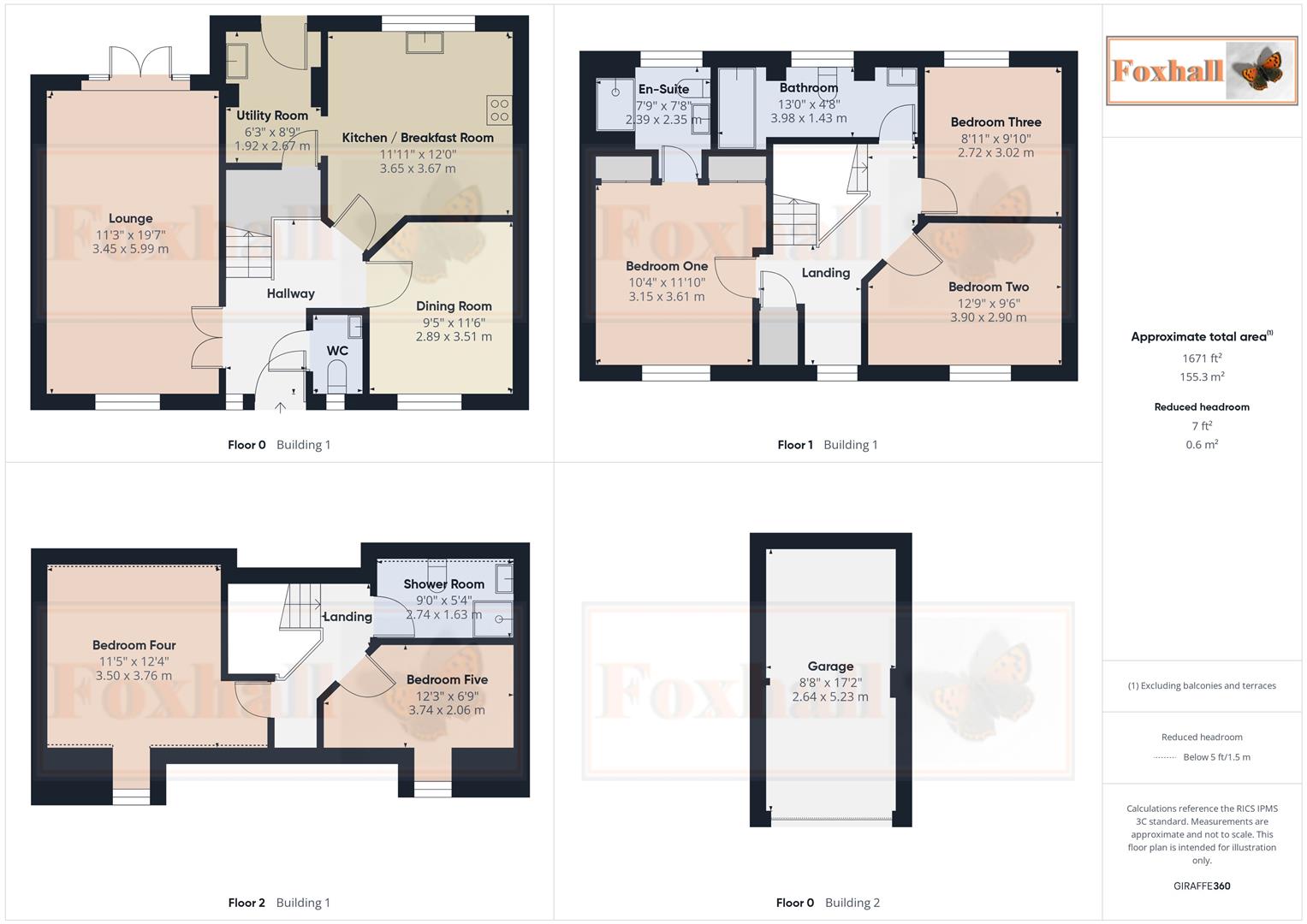 4, Peart Grove, Ipswich floorplan