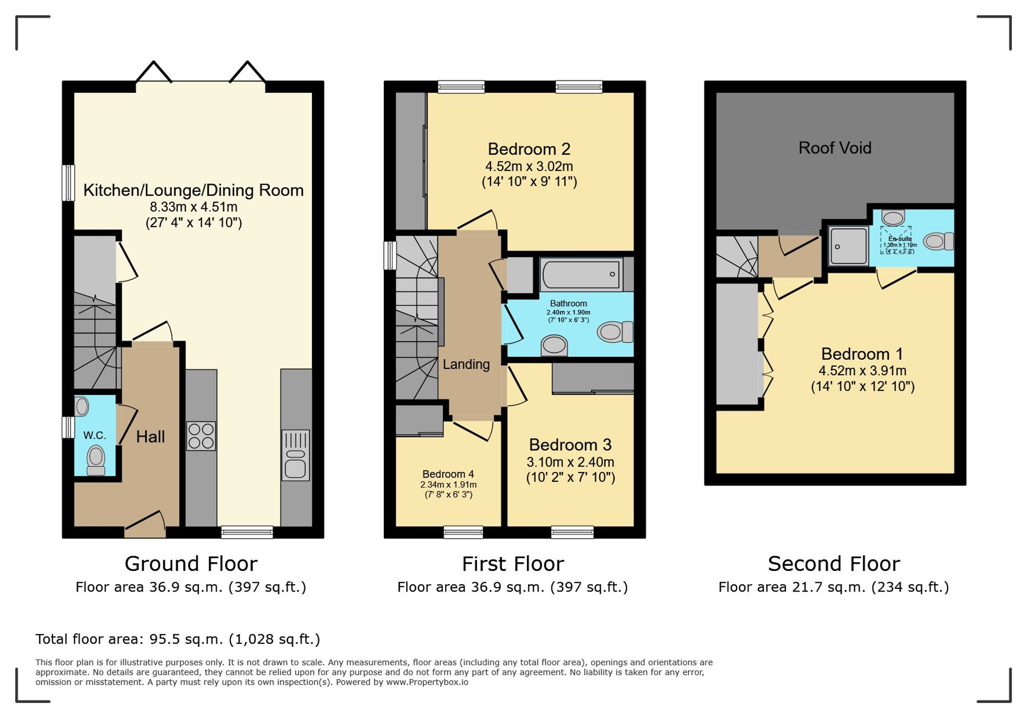 27 Boundary Way, Chesterfield floorplan