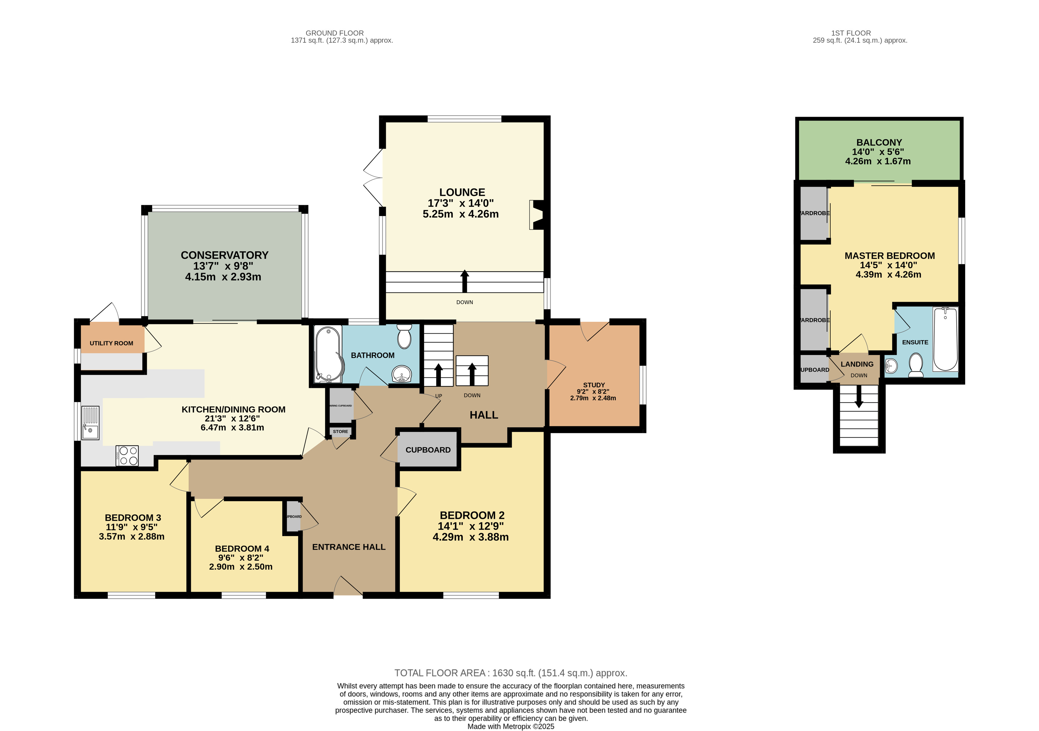 15, Highfield, Bideford floorplan
