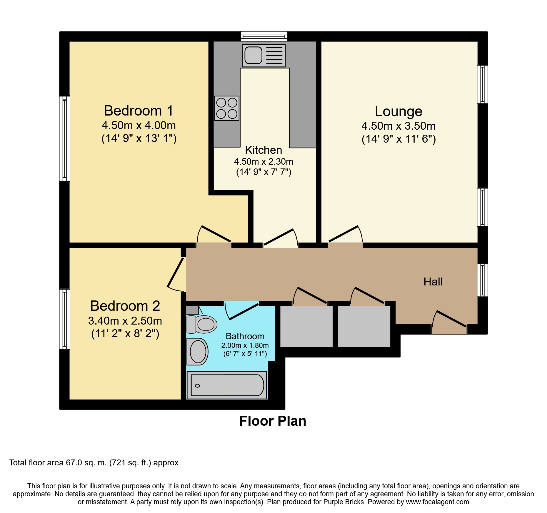 2 Bedrooms Flat for sale in Battalion Way, Thatcham RG19